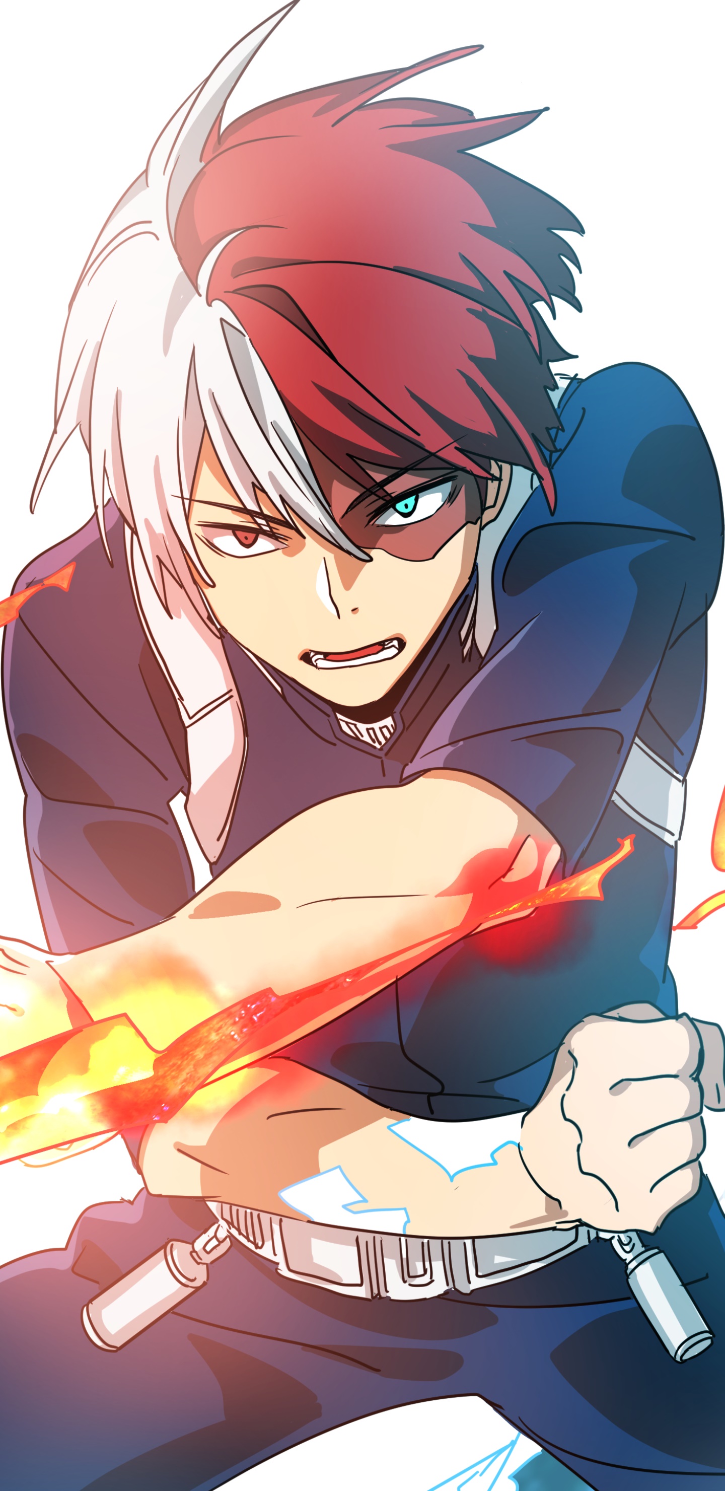Anime My Hero Academia, Shoto Todoroki, 1440x2960, Phone HD Wallpaper