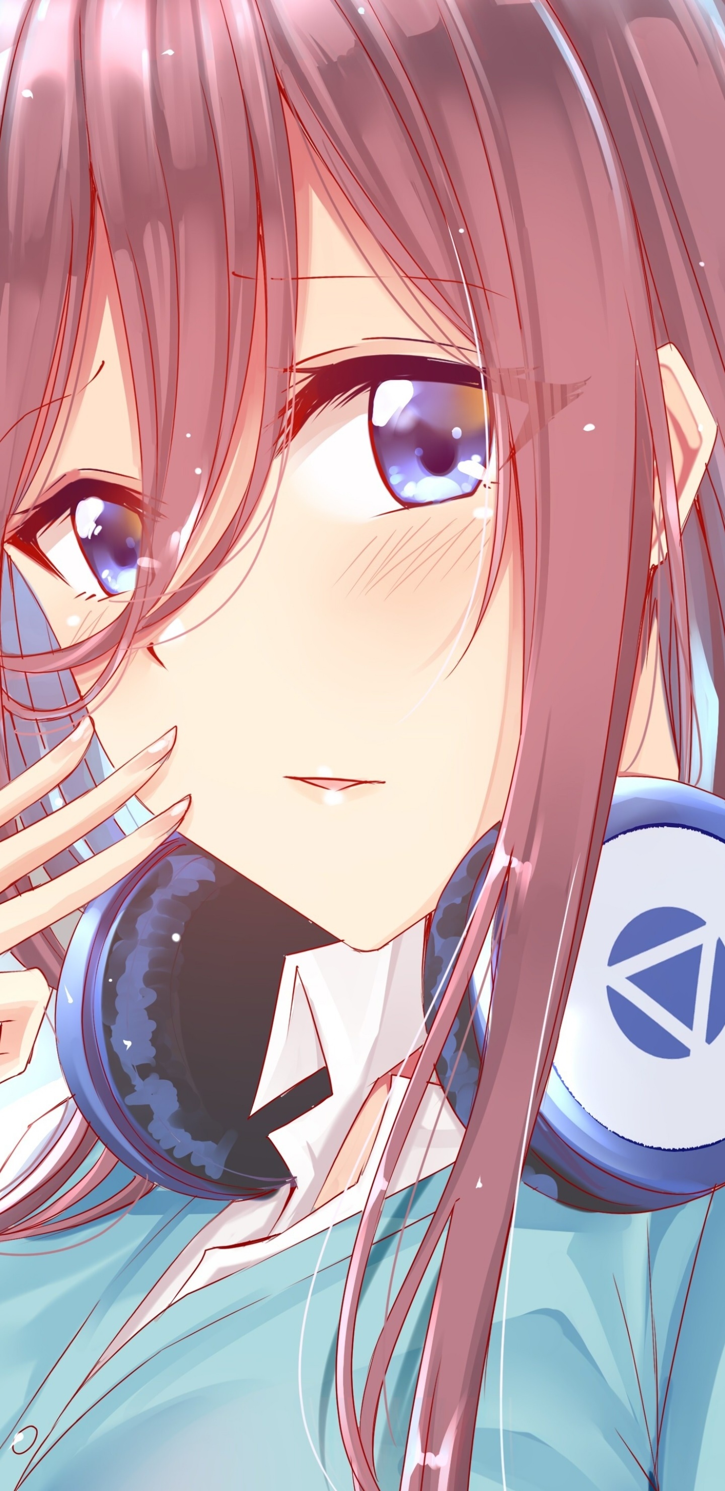 Anime The Quintessential Quintuplets, Miku Nakano, 1440x2960, Phone HD Wallpaper