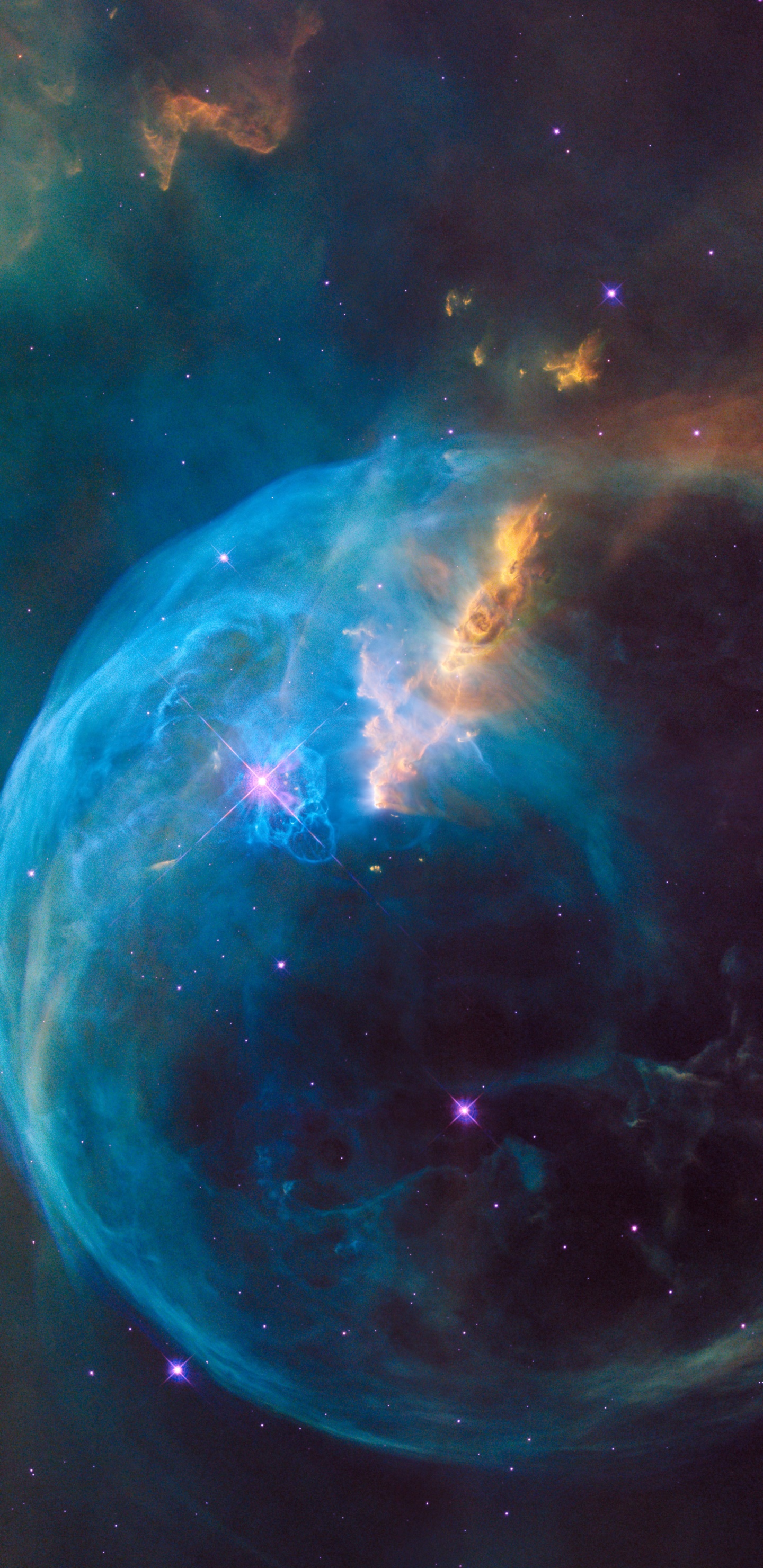 Sci Fi Nebula, 1440x2960, Phone HD Wallpaper