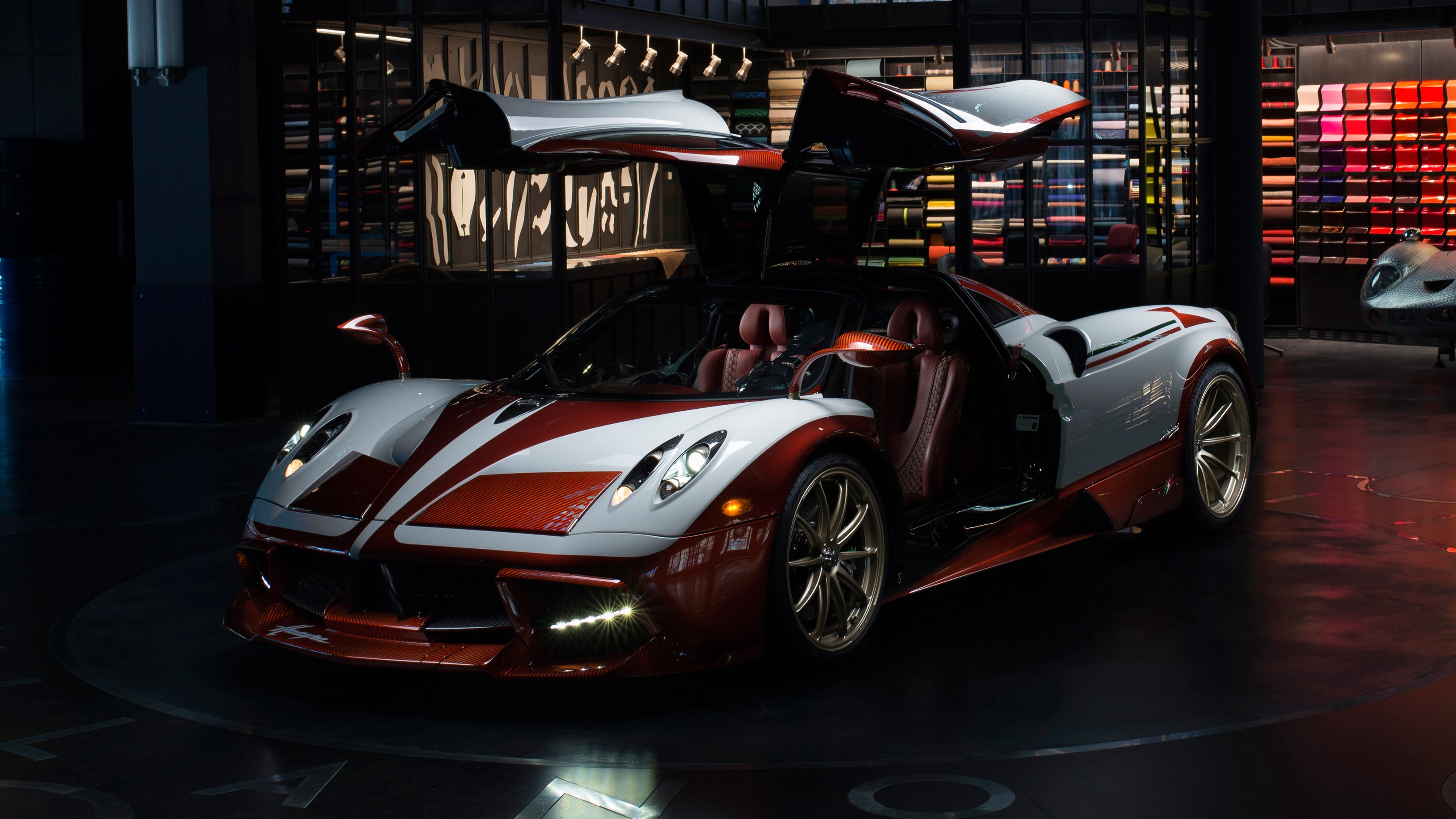 Pagani Huayra Lampo, 4k, HD Wallpaper