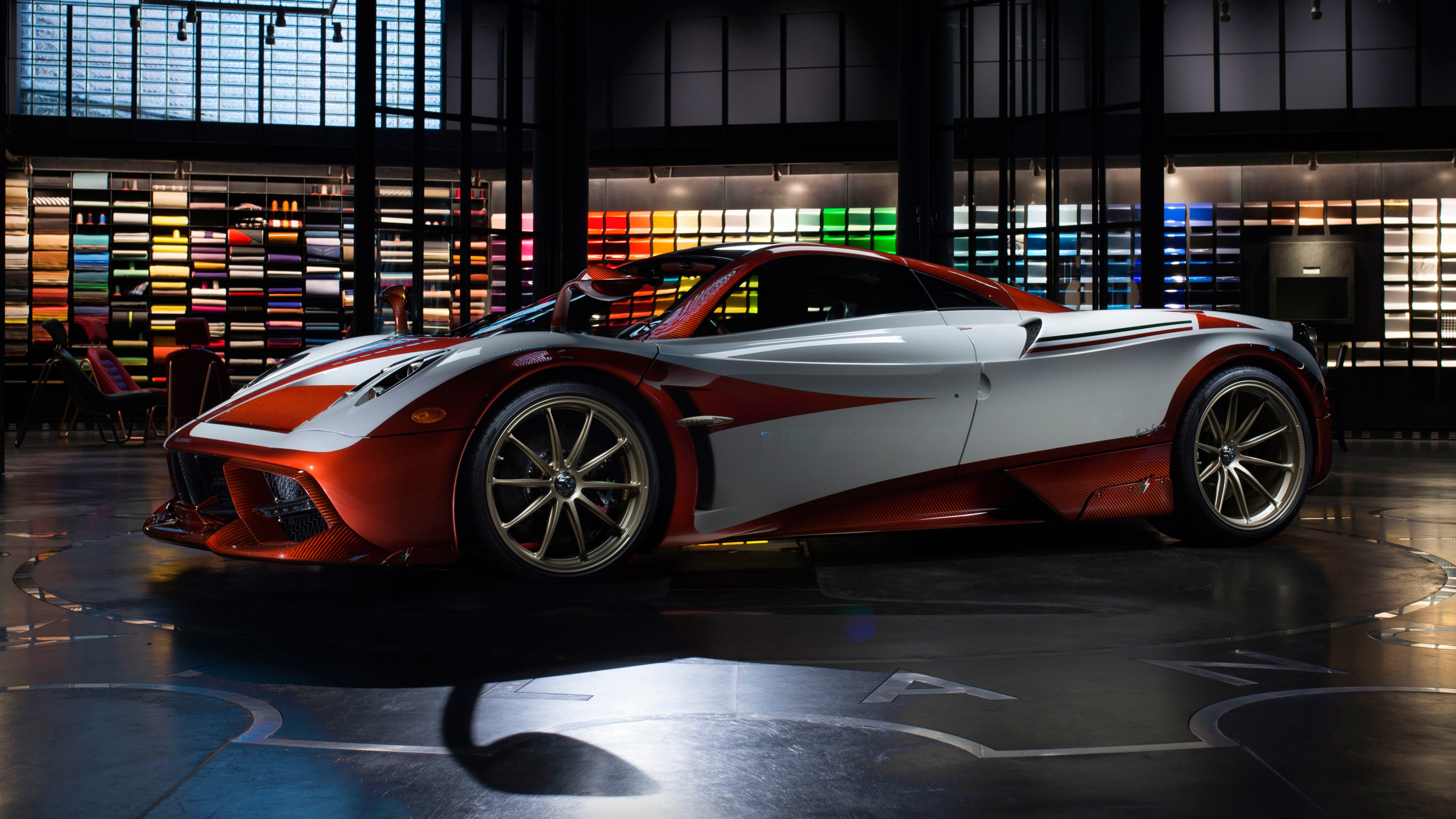 Pagani Huayra Lampo, 4k, HD Wallpaper