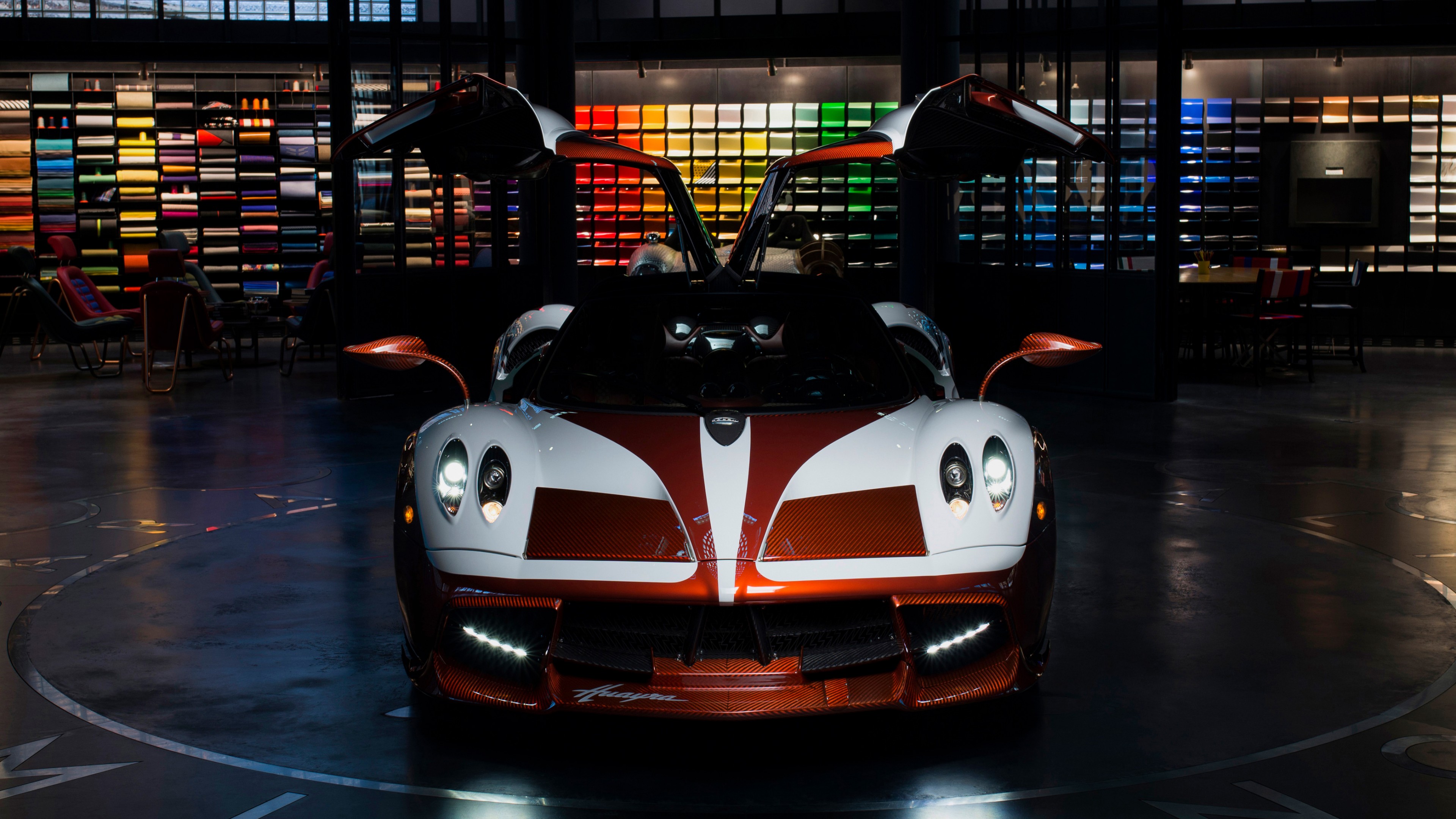 Pagani Huayra Lampo, 4k, HD Wallpaper