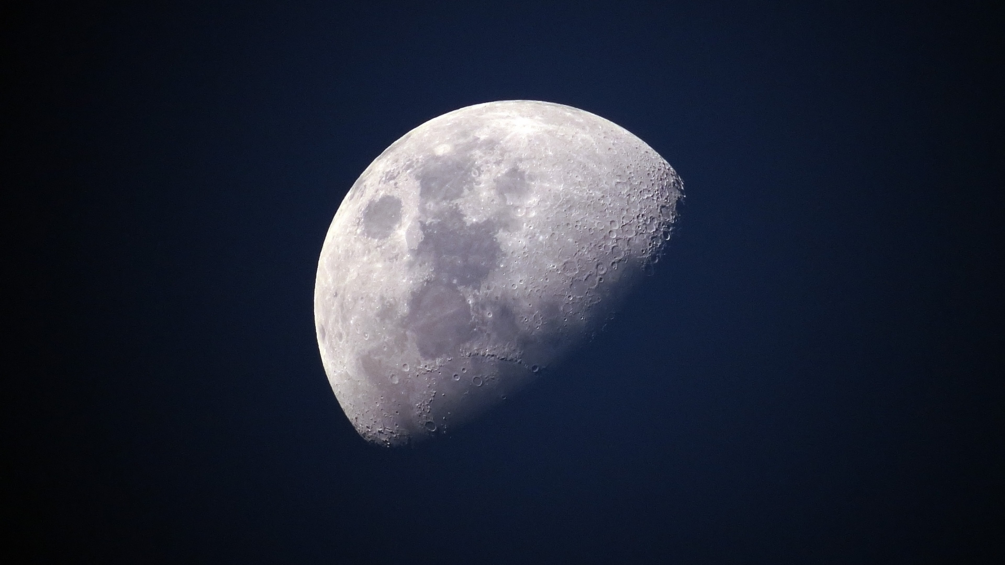 moon, planet, 4k, HD Wallpaper