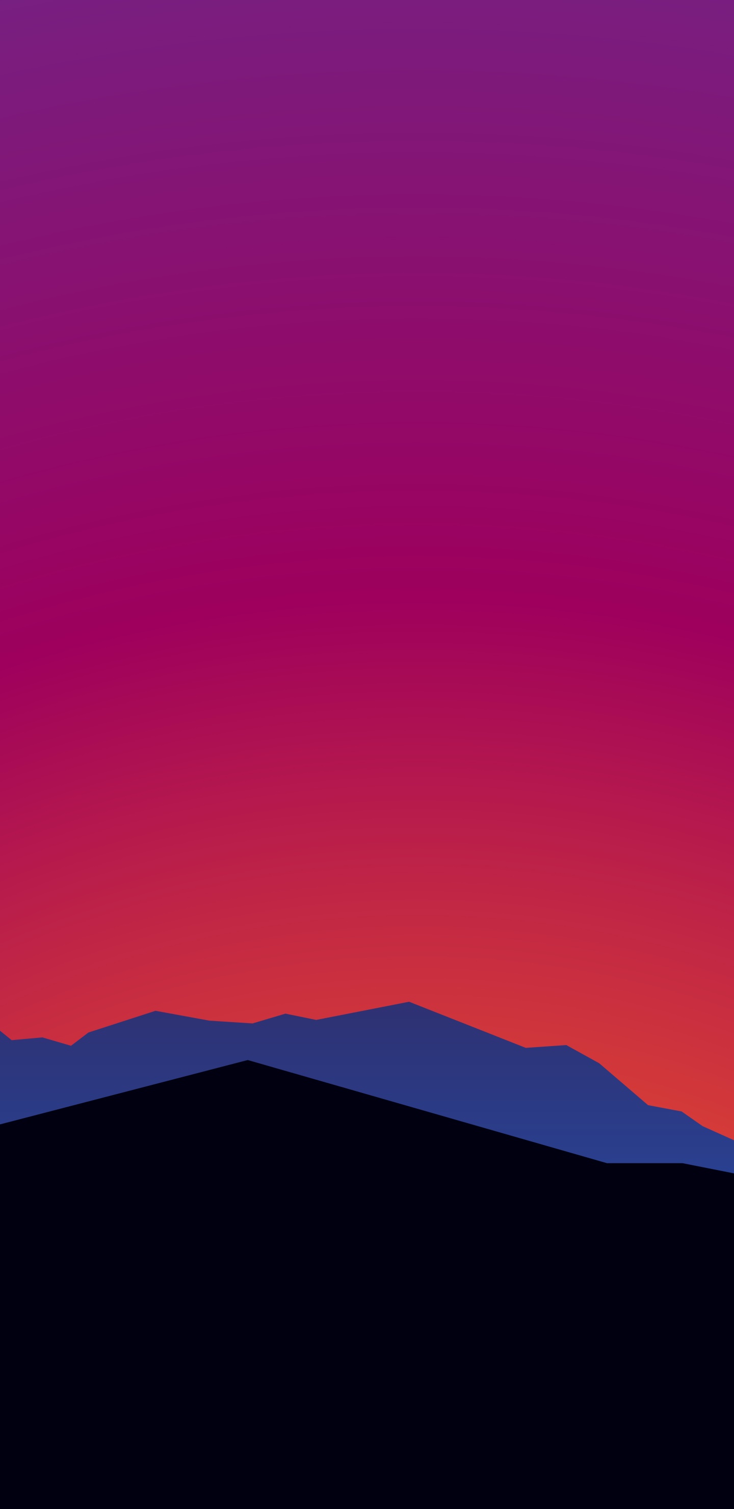 Artistic Minimalist, Mountain, 1440x2960, Phone HD Wallpaper