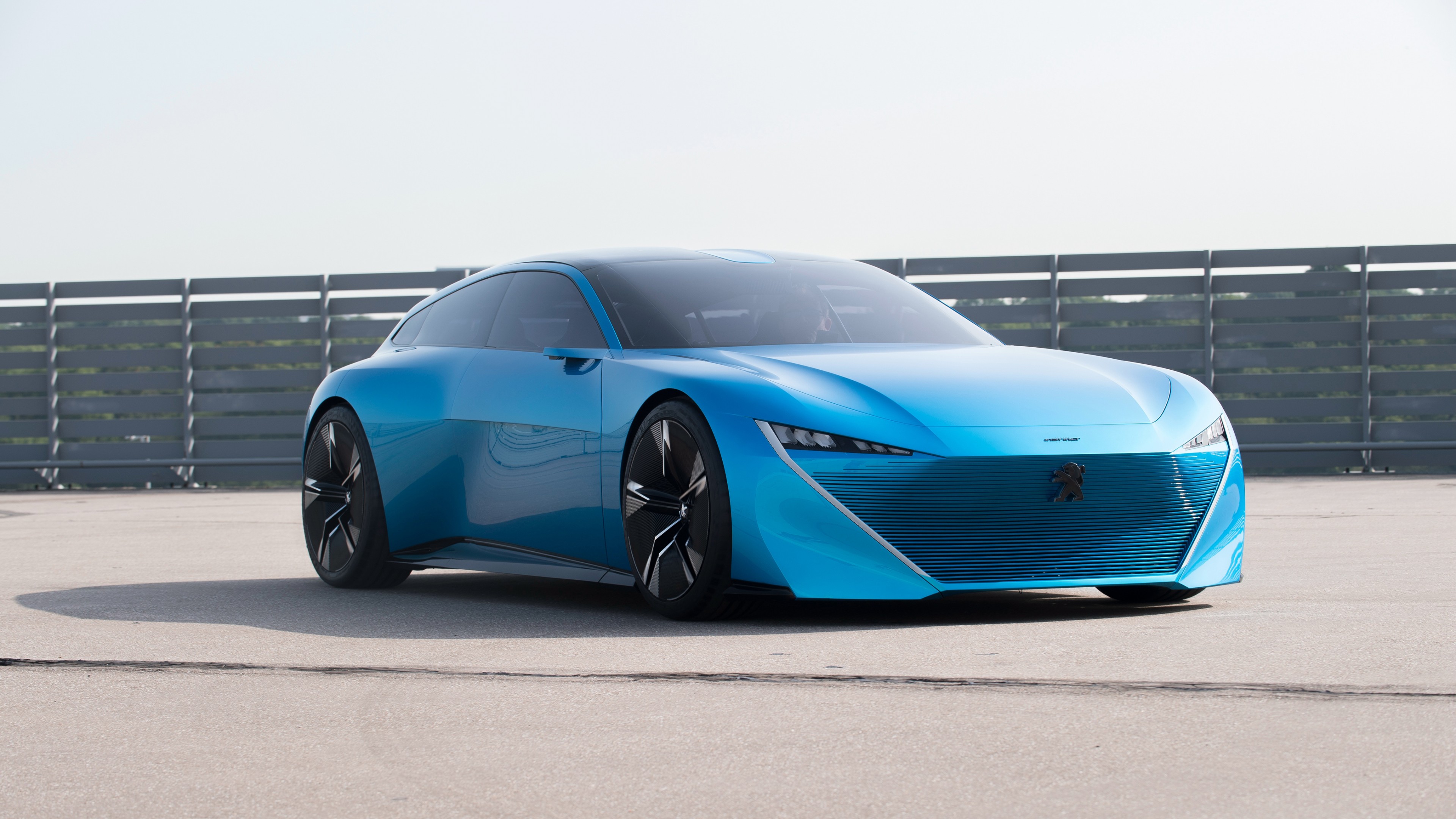 Peugeot Instinct, electric car, 4k, HD Wallpaper