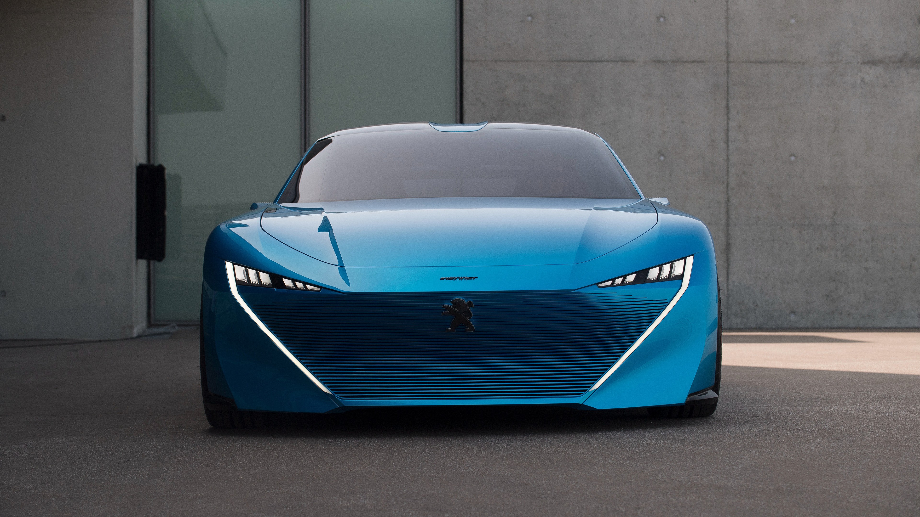 Peugeot Instinct, electric car, 4k, HD Wallpaper