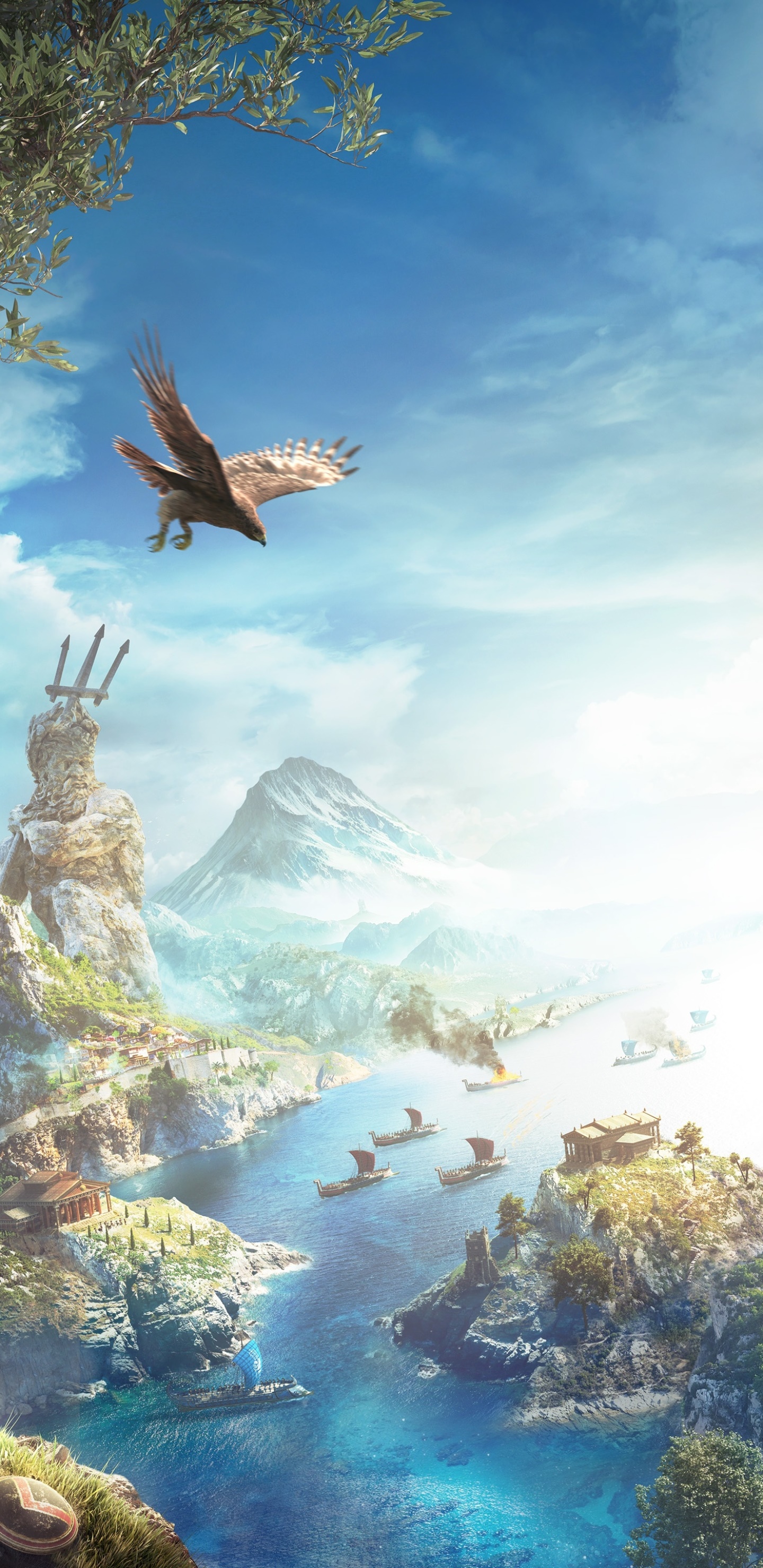 Video Game Assassins Creed Odyssey, 1440x2960, Phone HD Wallpaper