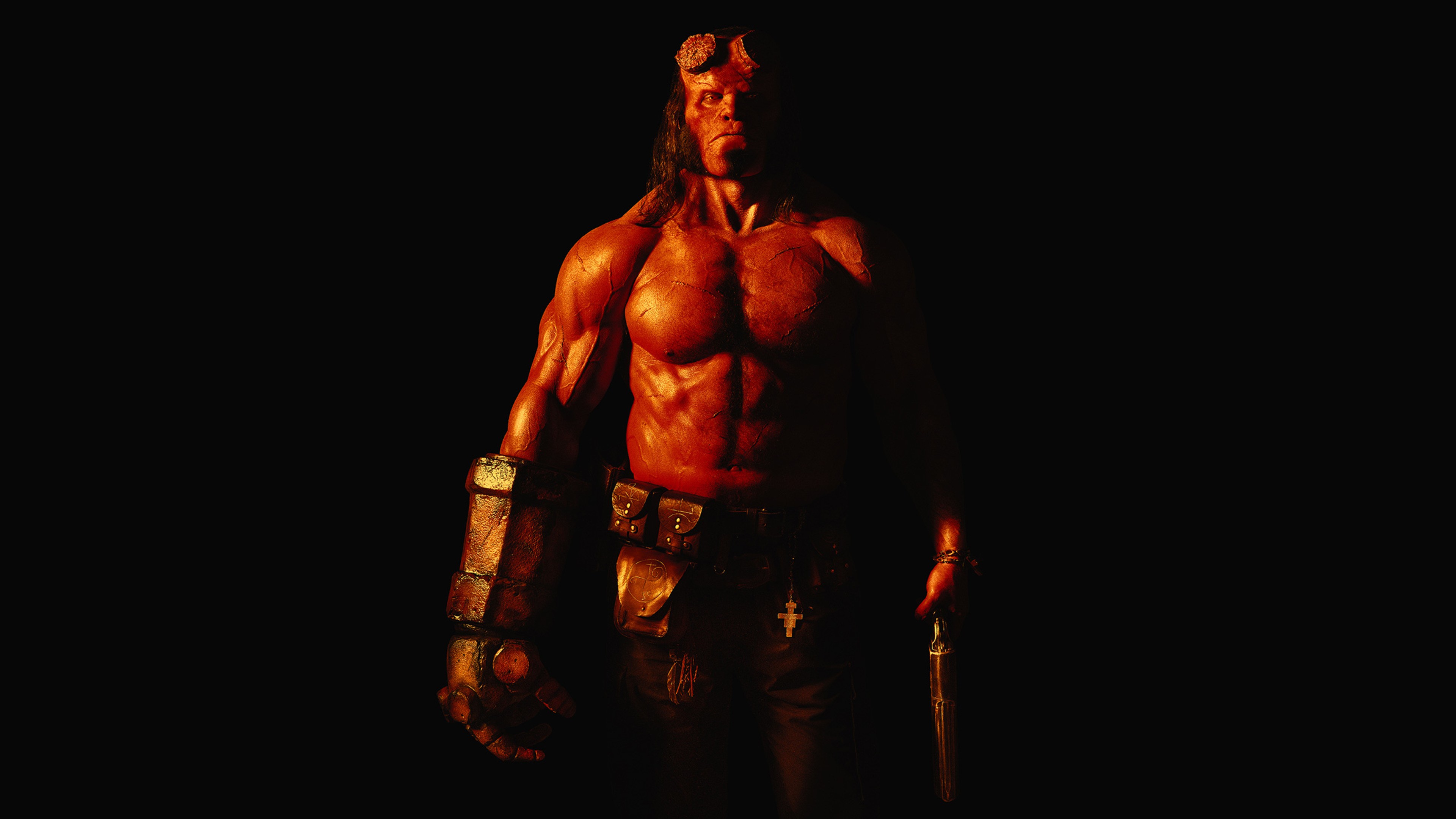 Hellboy, David Harbour, 4k, HD Wallpaper