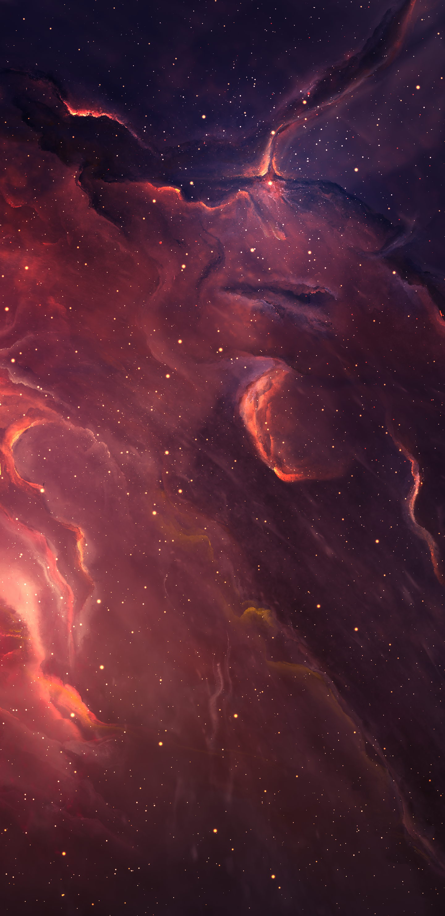 Sci Fi Nebula, Space, 1440x2960, Phone HD Wallpaper