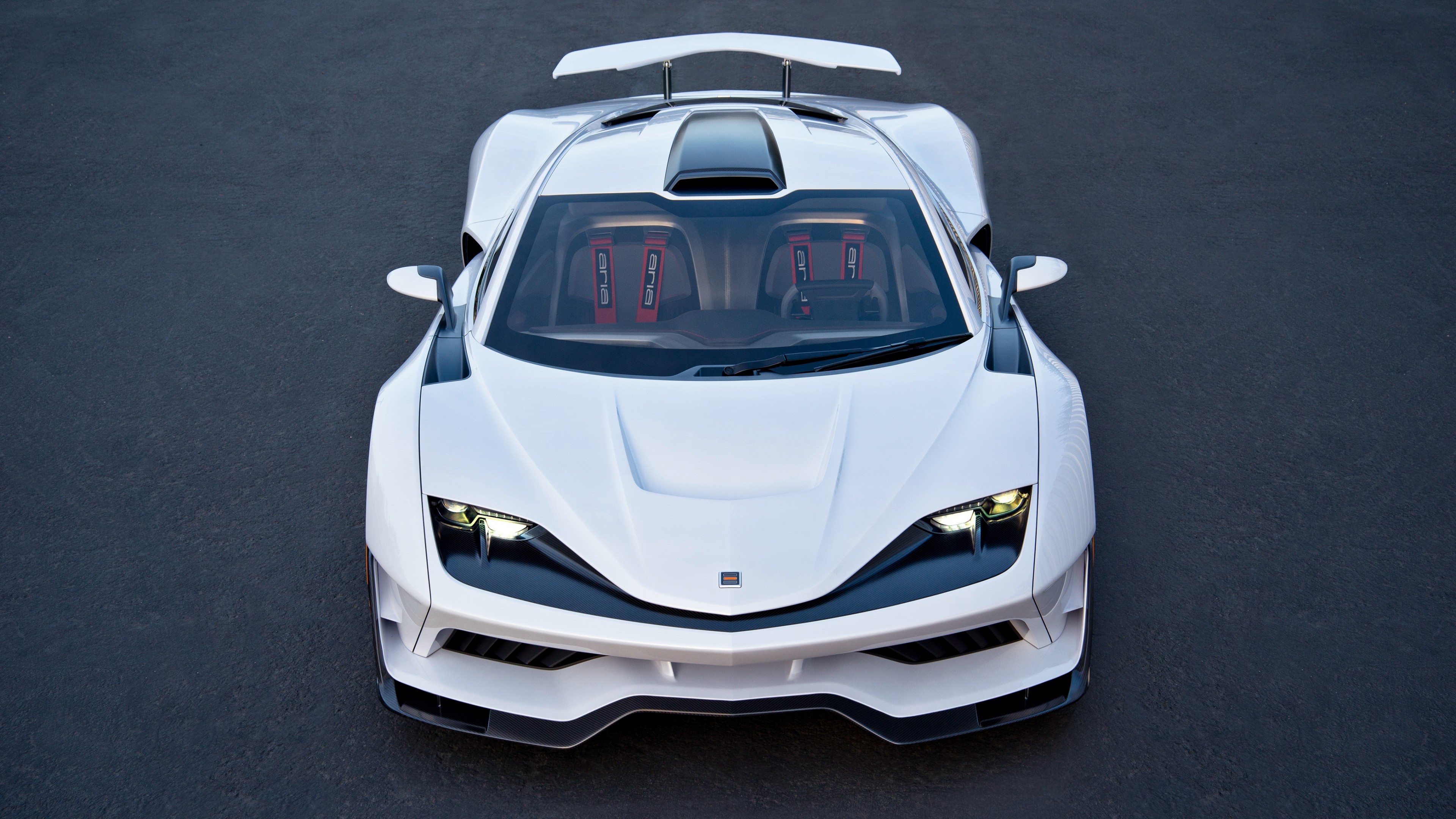 Aria FXE, electric car, 4k, HD Wallpaper