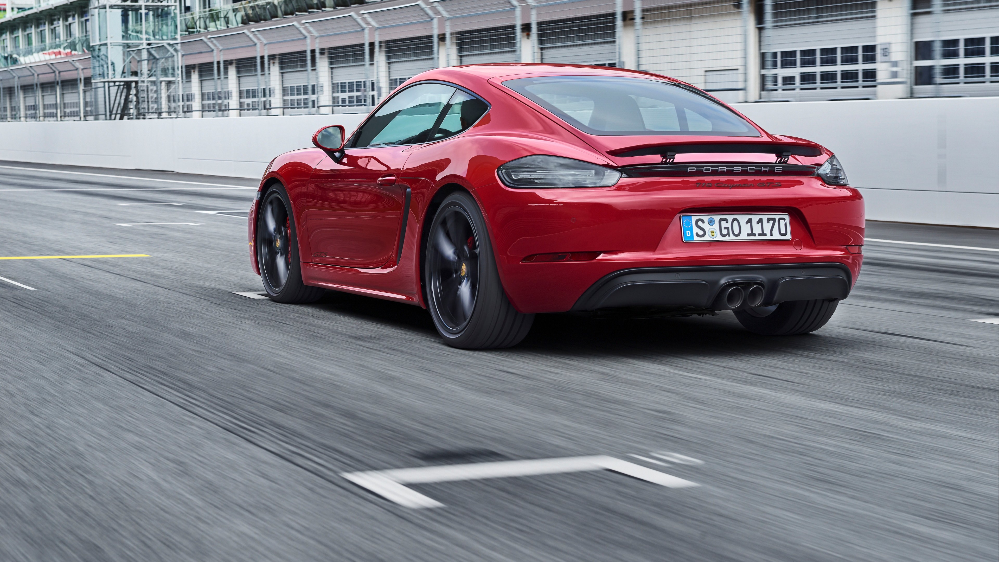 Porsche 718 Cayman Gts, 2018 Cars, 4K, HD Wallpaper