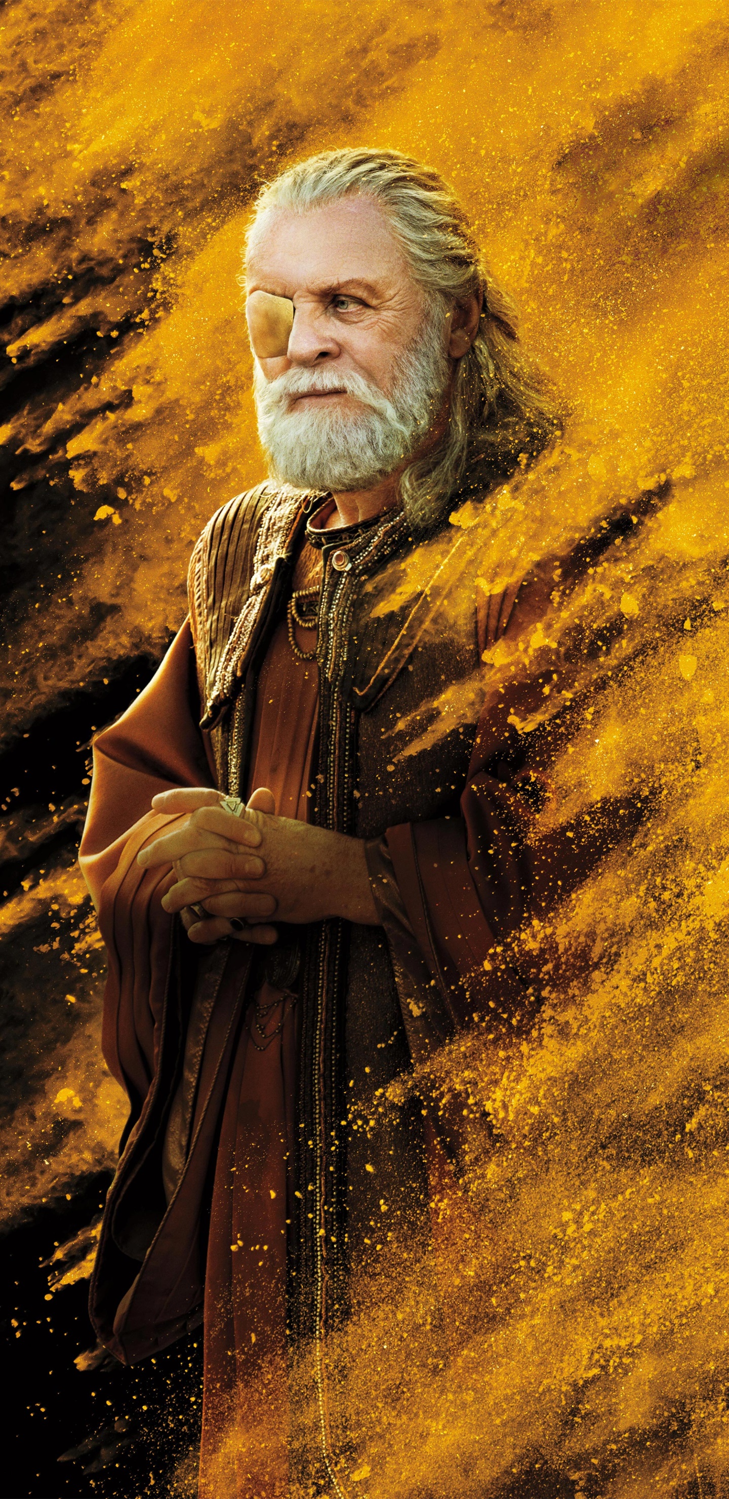 Movie Thor: Ragnarok, Odin, Anthony Hopkins, 1440x2960, Phone HD Wallpaper