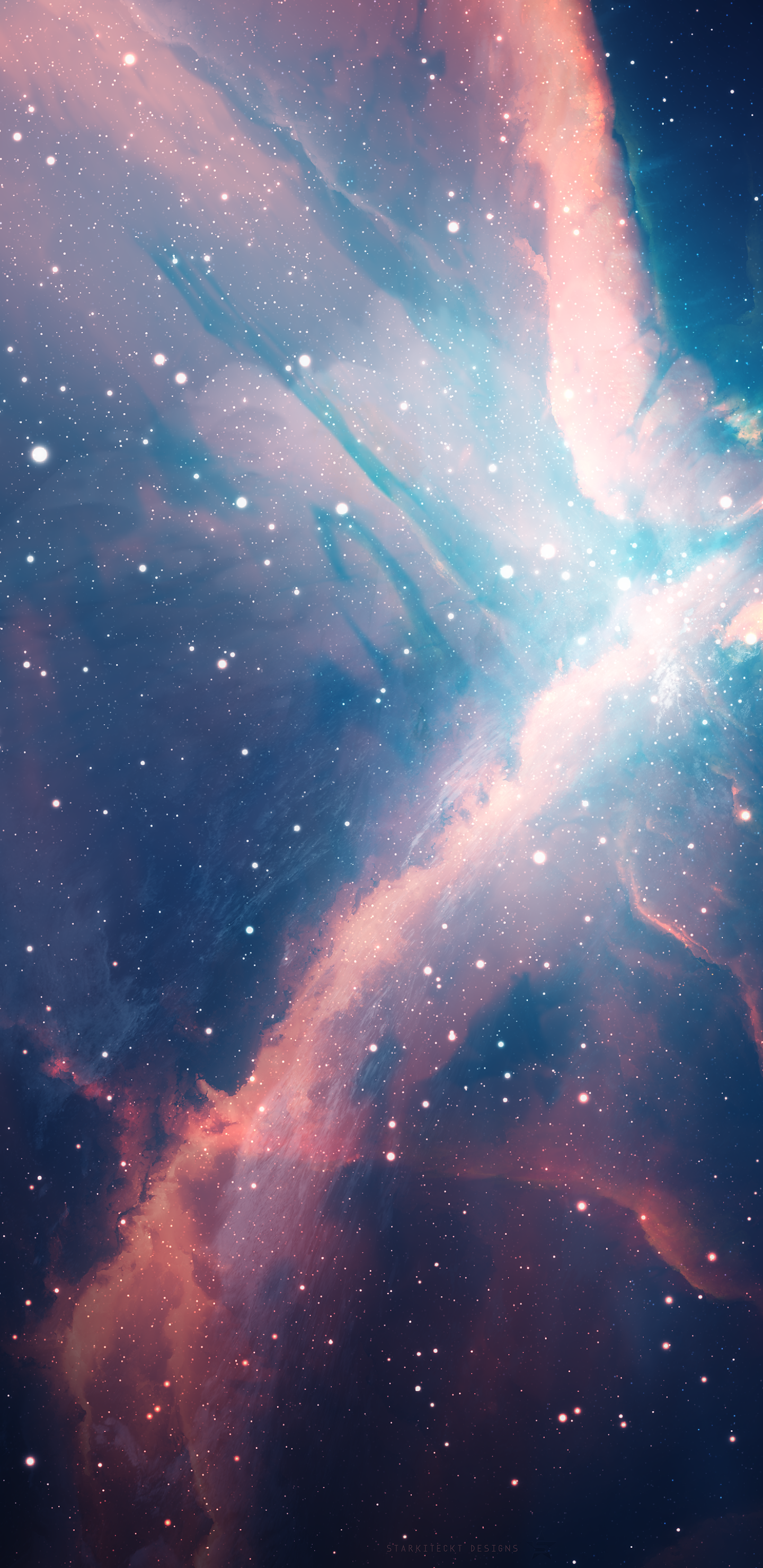 Sci Fi Nebula, Space, Eden Nebula, 1440x2960, Phone HD Wallpaper