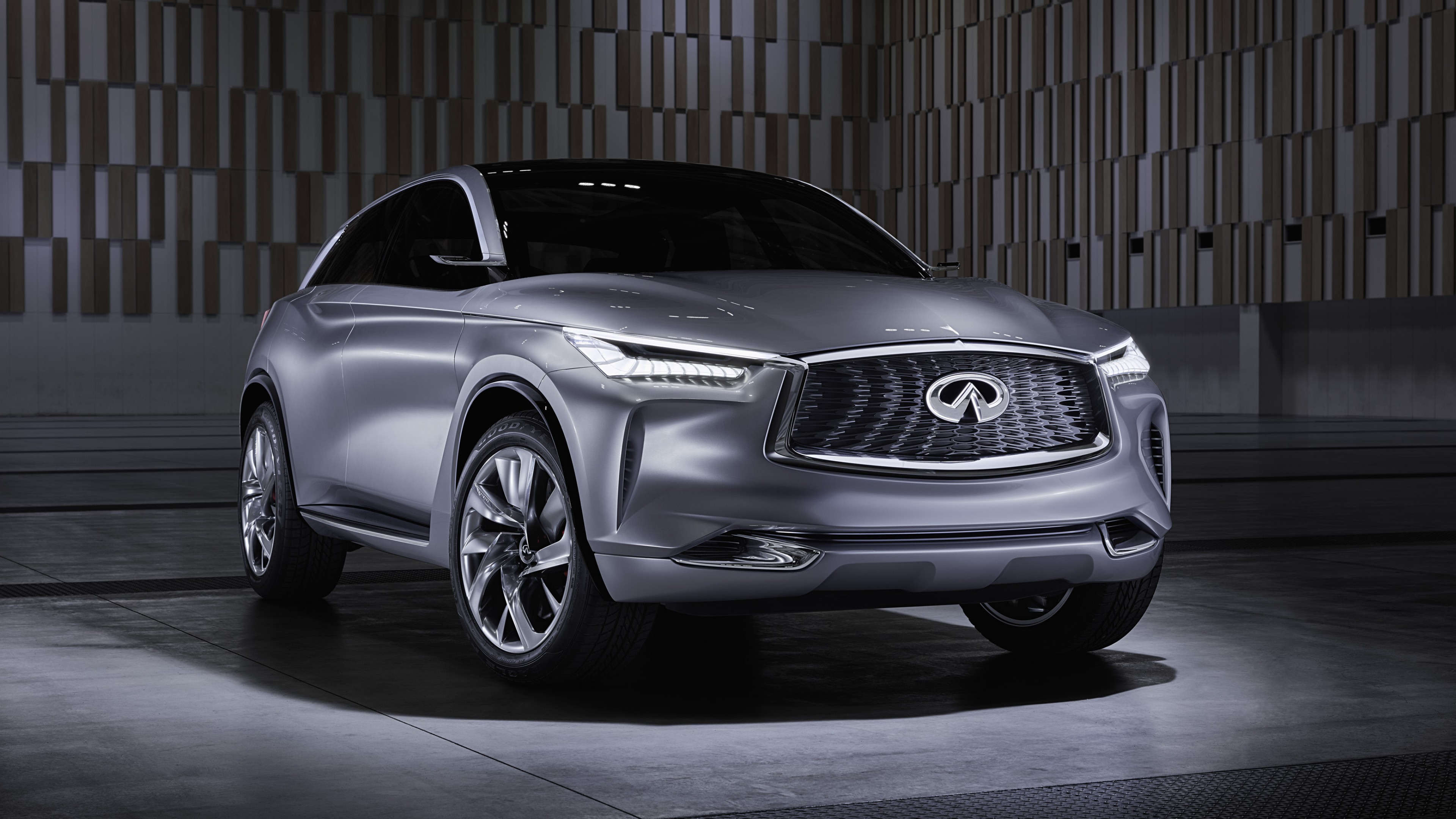 Infiniti QX50, crossover, front, NAIAS 2017, HD Wallpaper