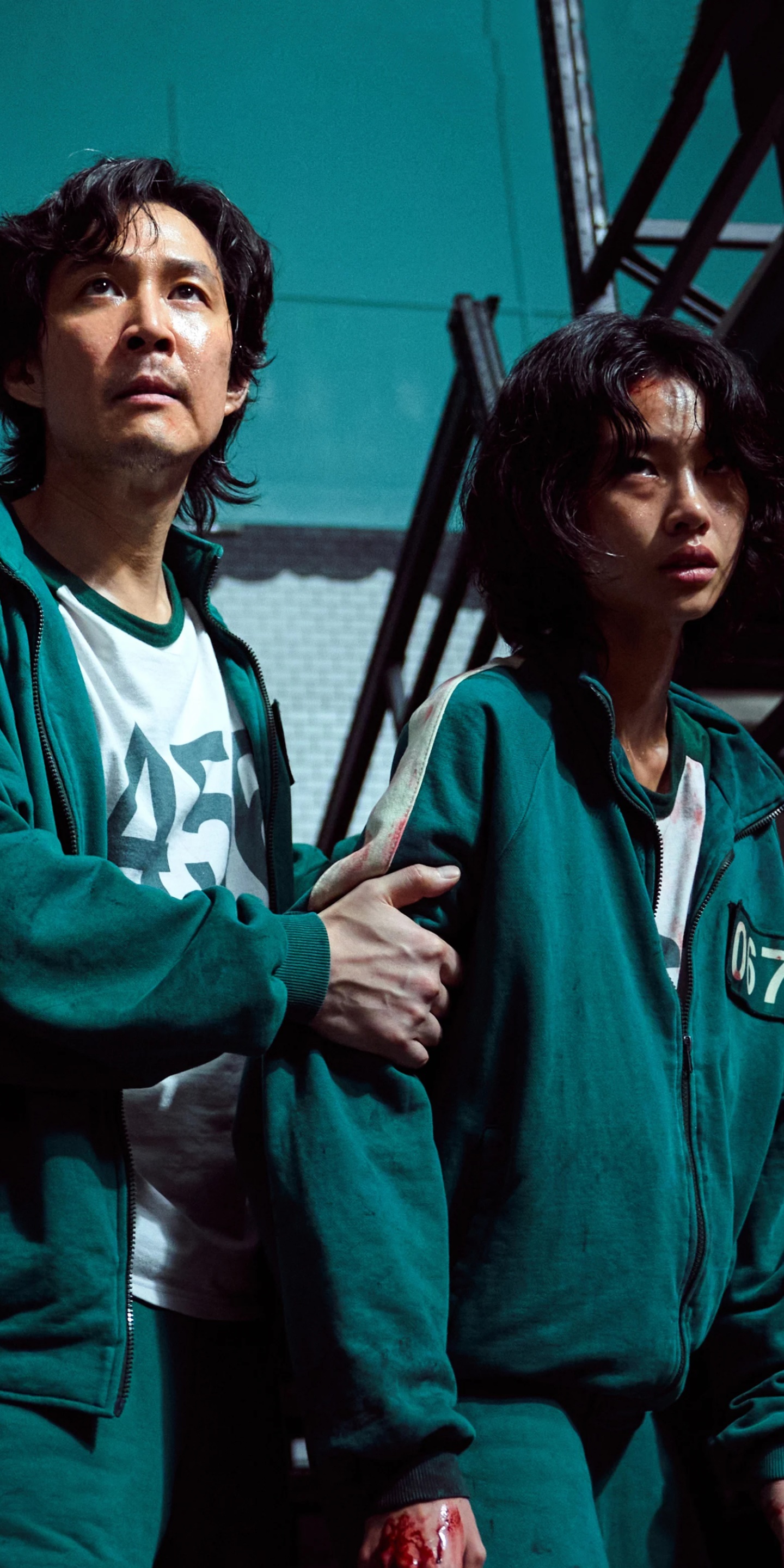 Wallpaper ID: 323726 / TV Show Squid Game Phone Wallpaper, Kang Sae-byeok,  Seong Gi-Hun, 1440x2880 free download