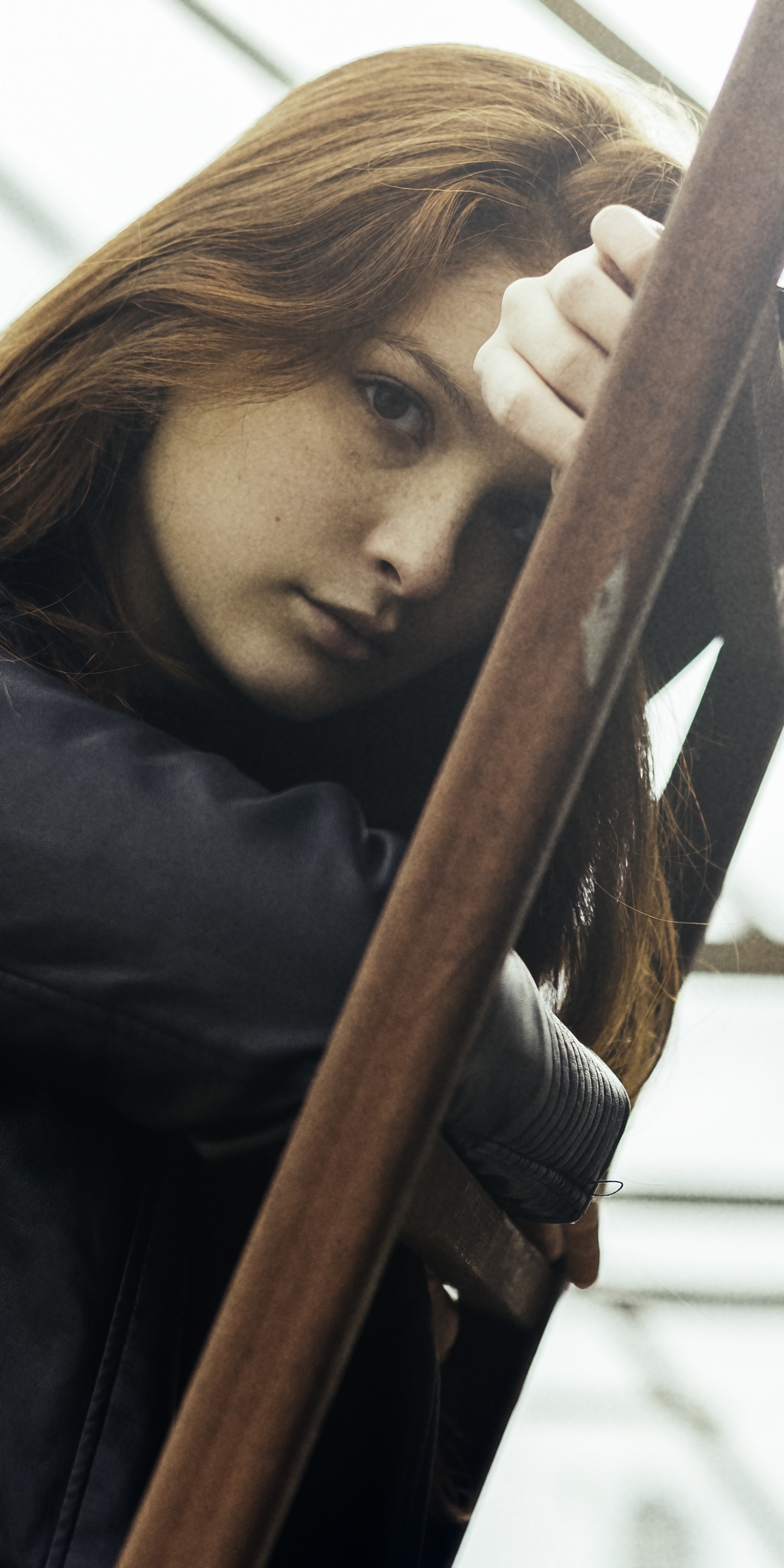 Women Model, Redhead, 1440x2880, Phone HD Wallpaper