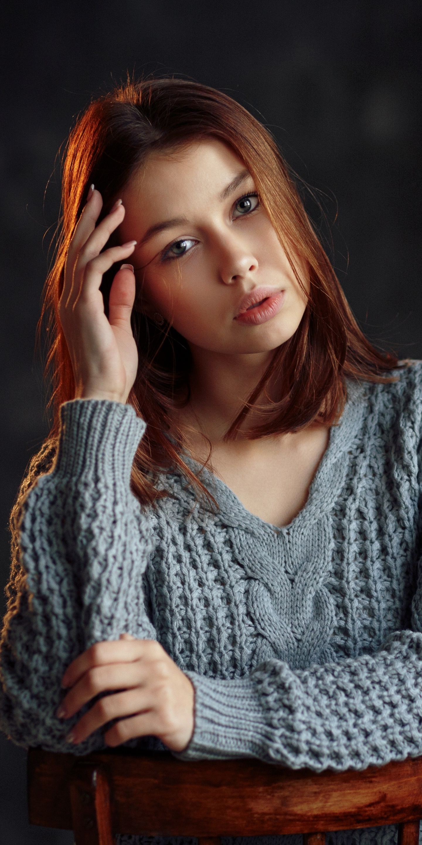 Women Model, Redhead, 1440x2880, Phone HD Wallpaper