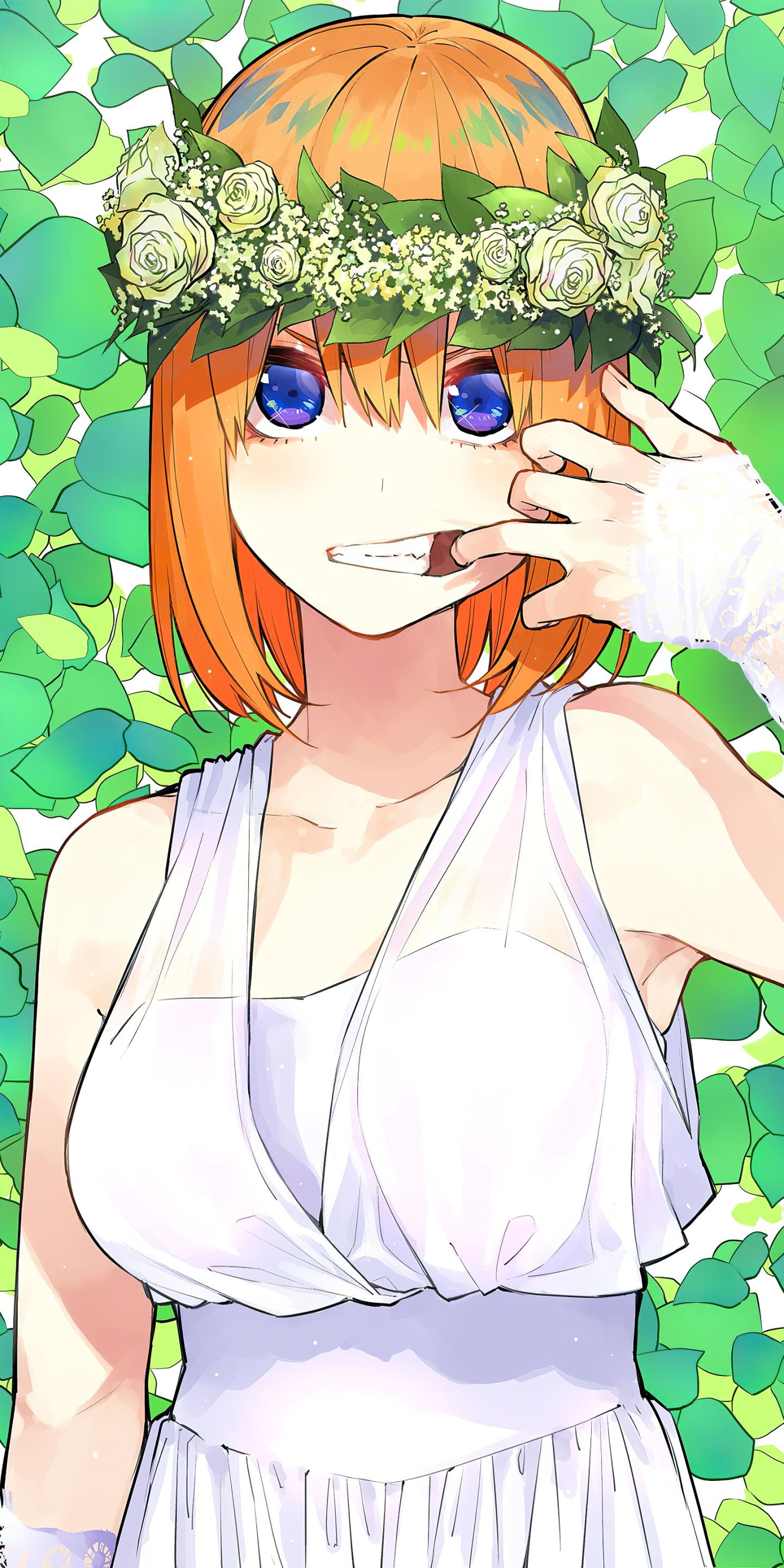 Anime The Quintessential Quintuplets, 5-Toubun No Hanayome, Yotsuba Nakano, 1440x2880, Phone HD Wallpaper