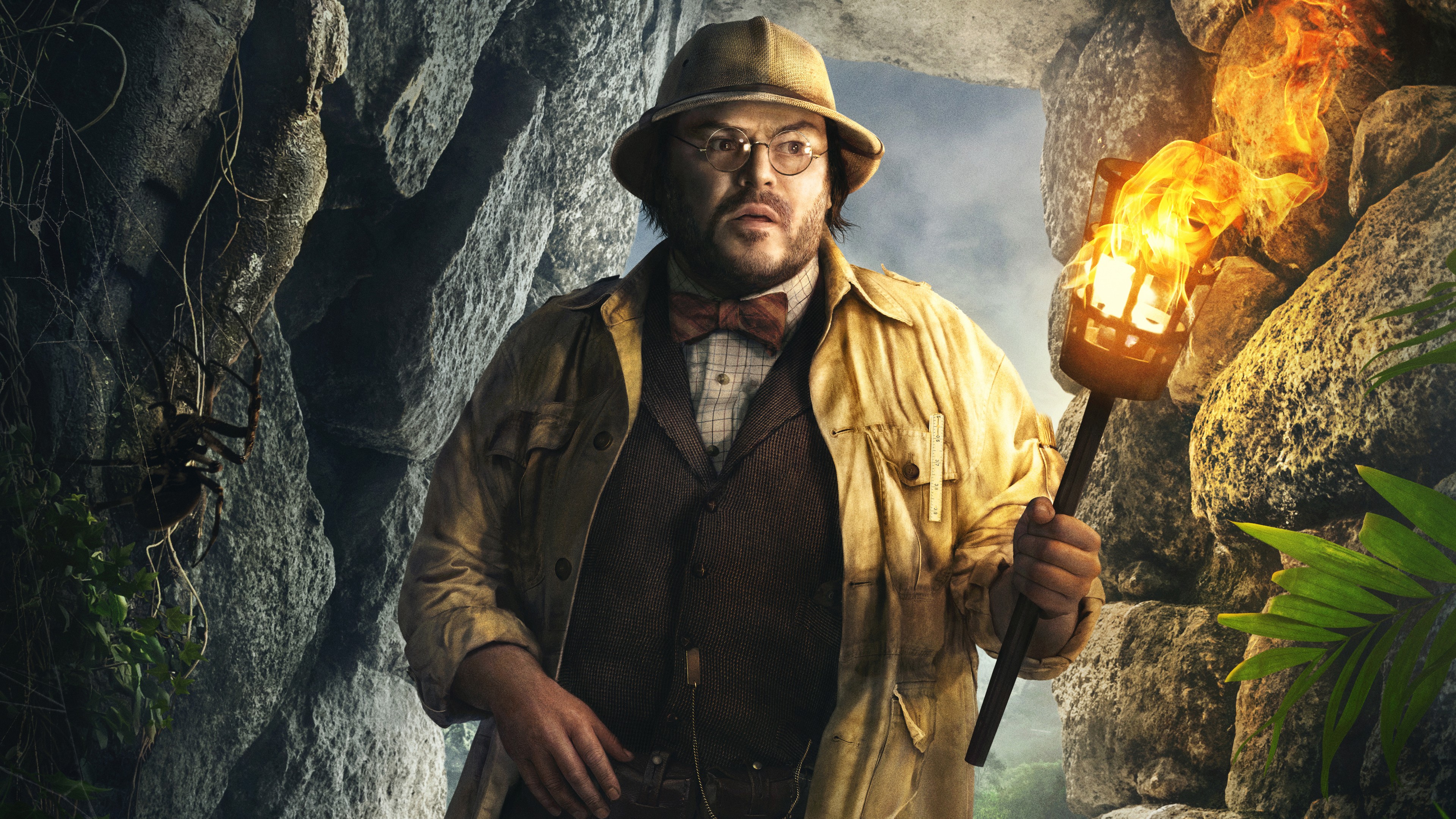Jumanji: Welcome to the Jungle, Jack Black, 4k, HD Wallpaper