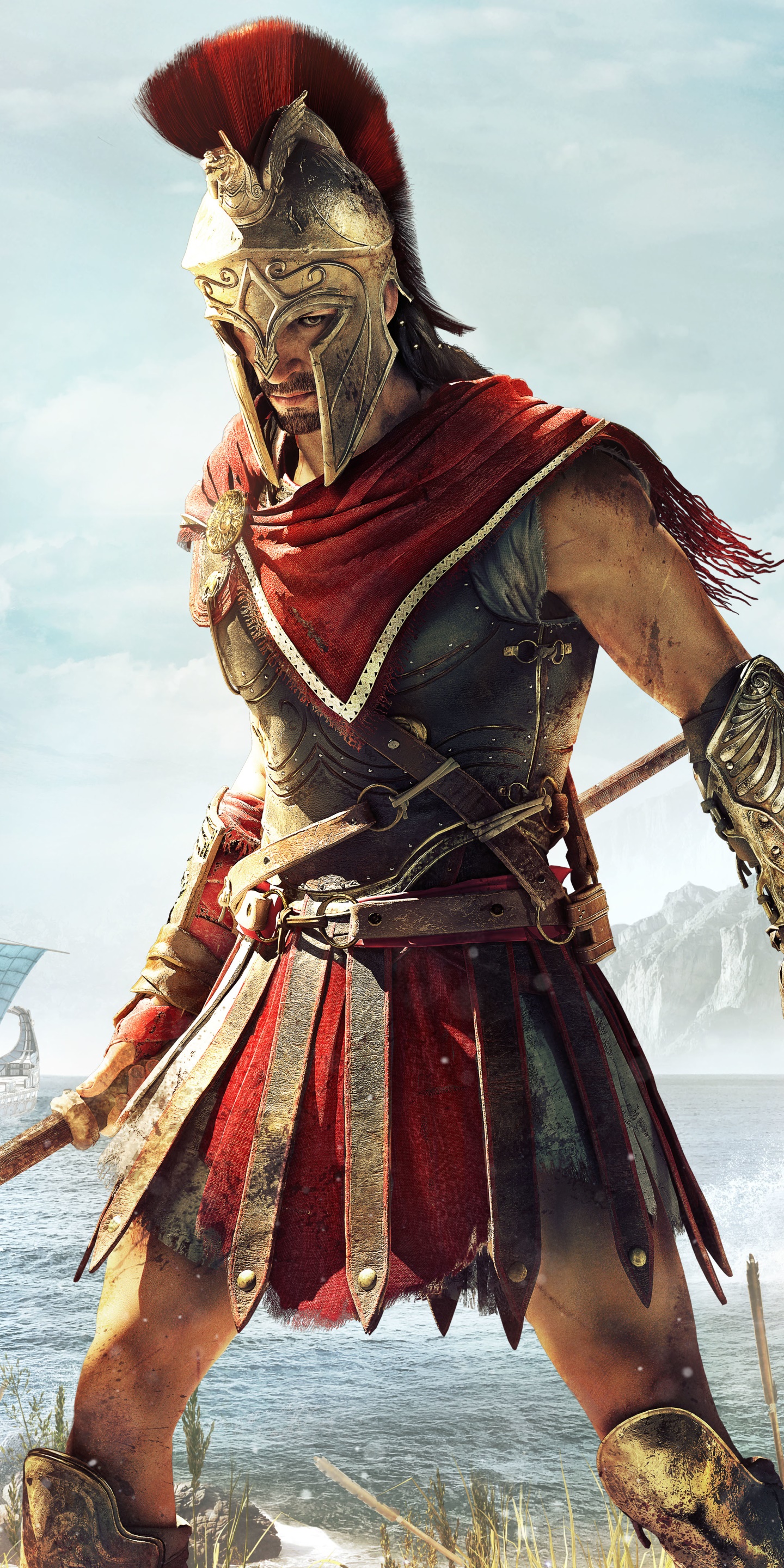 Video Game Assassins Creed Odyssey, 1440x2880, Phone HD Wallpaper