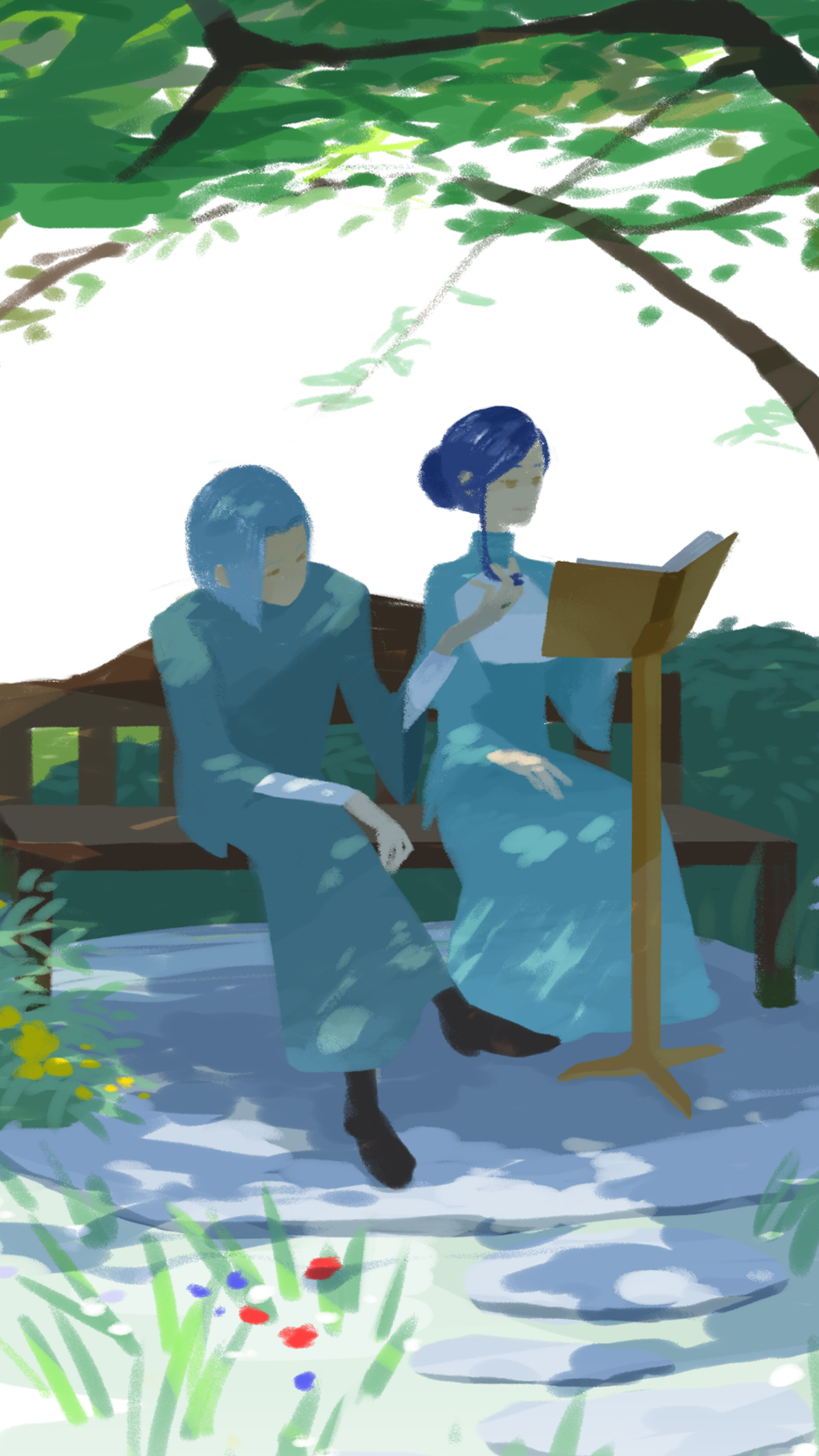 Anime Ascendance of a Bookworm, Ferdinand (Ascendance Of A Bookworm), Myne (Ascendance Of A Bookworm), 1440x2560, Phone HD Wallpaper