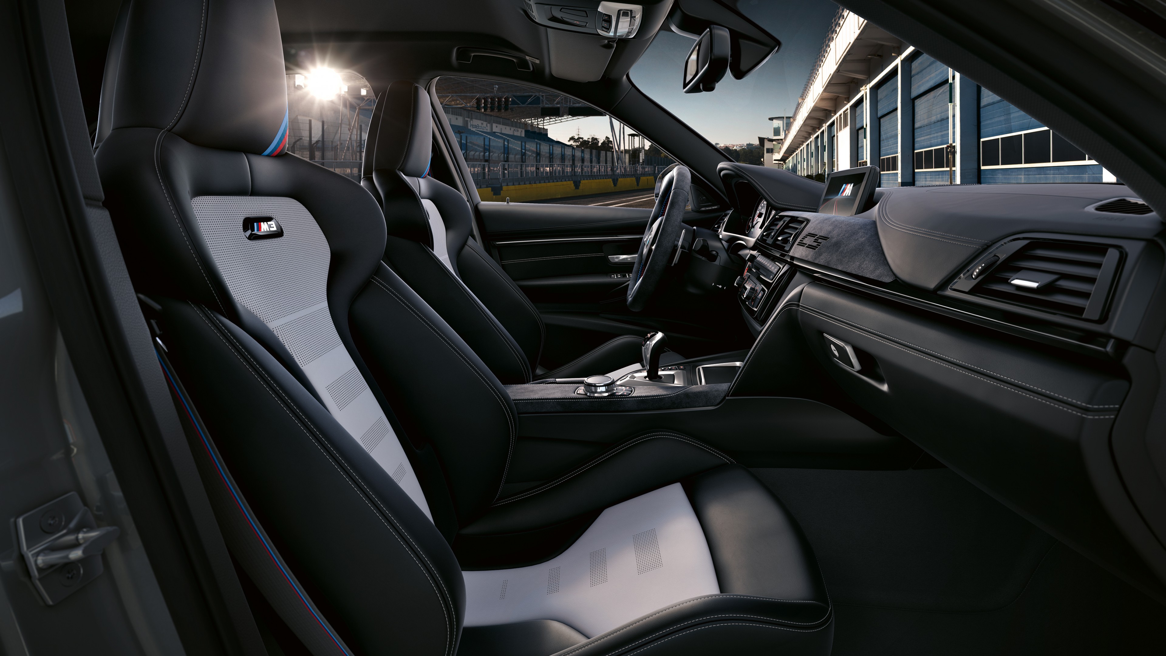 BMW M3 CS, interior, 2018 Cars, 4k, HD Wallpaper