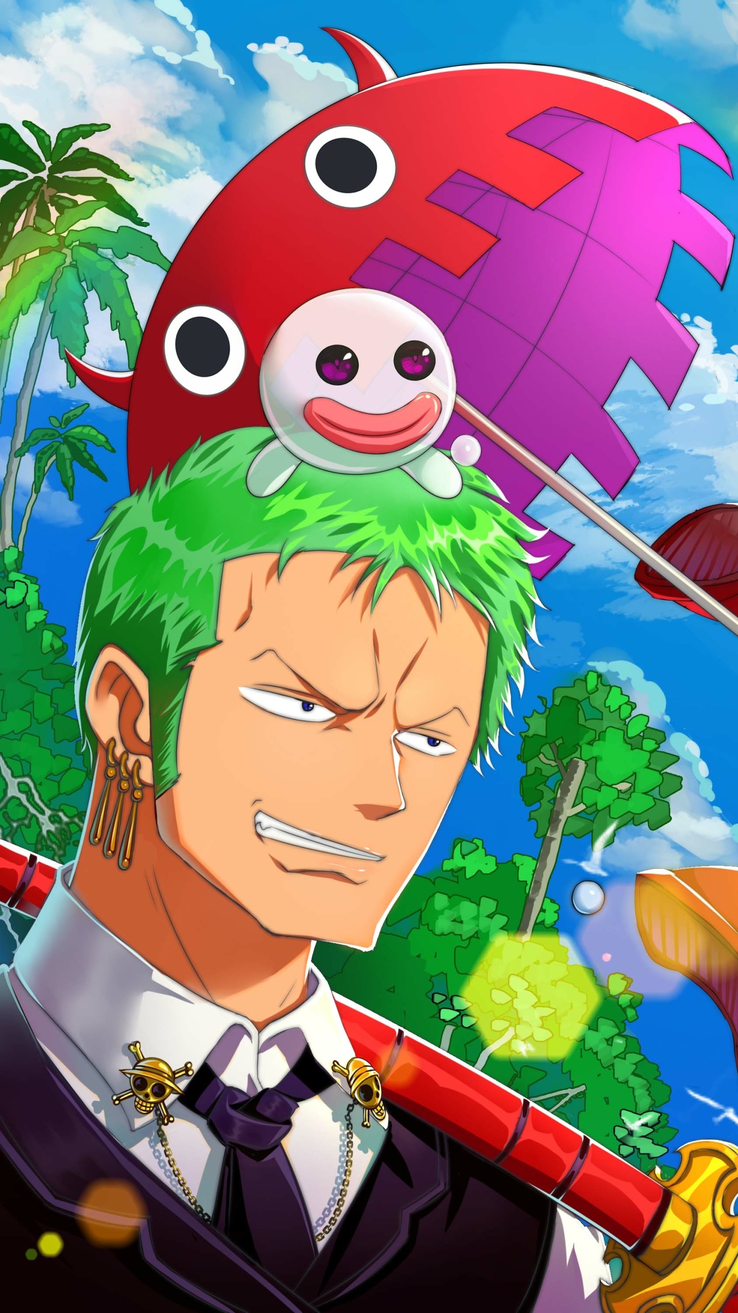 Anime One Piece, Roronoa Zoro, 1440x2560, Phone HD Wallpaper