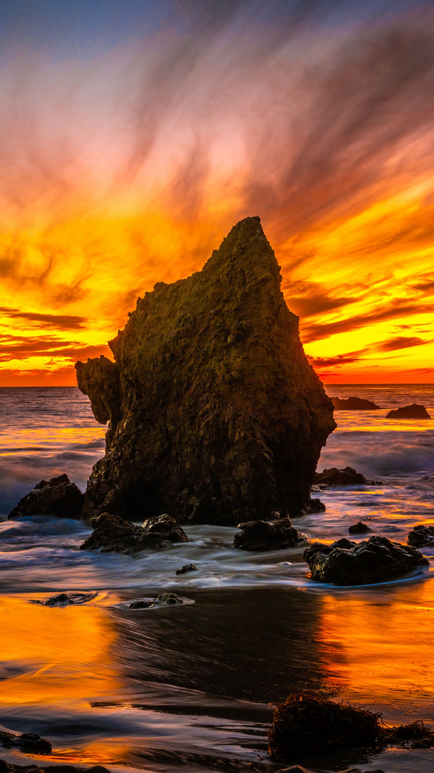Earth Sunset, Nature, California, 1440x2560, Phone HD Wallpaper