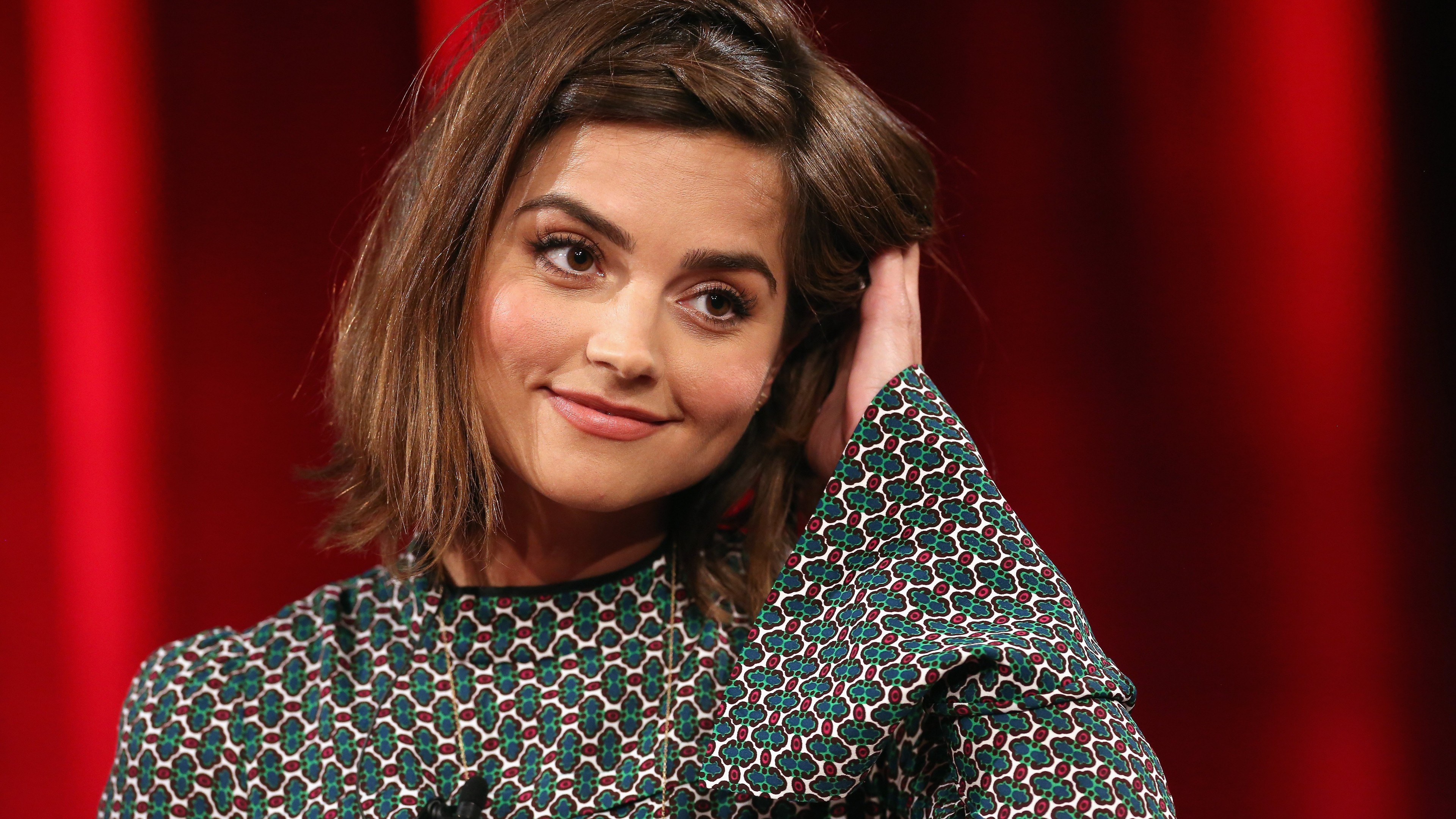 Jenna Coleman, photo, 4K, HD Wallpaper