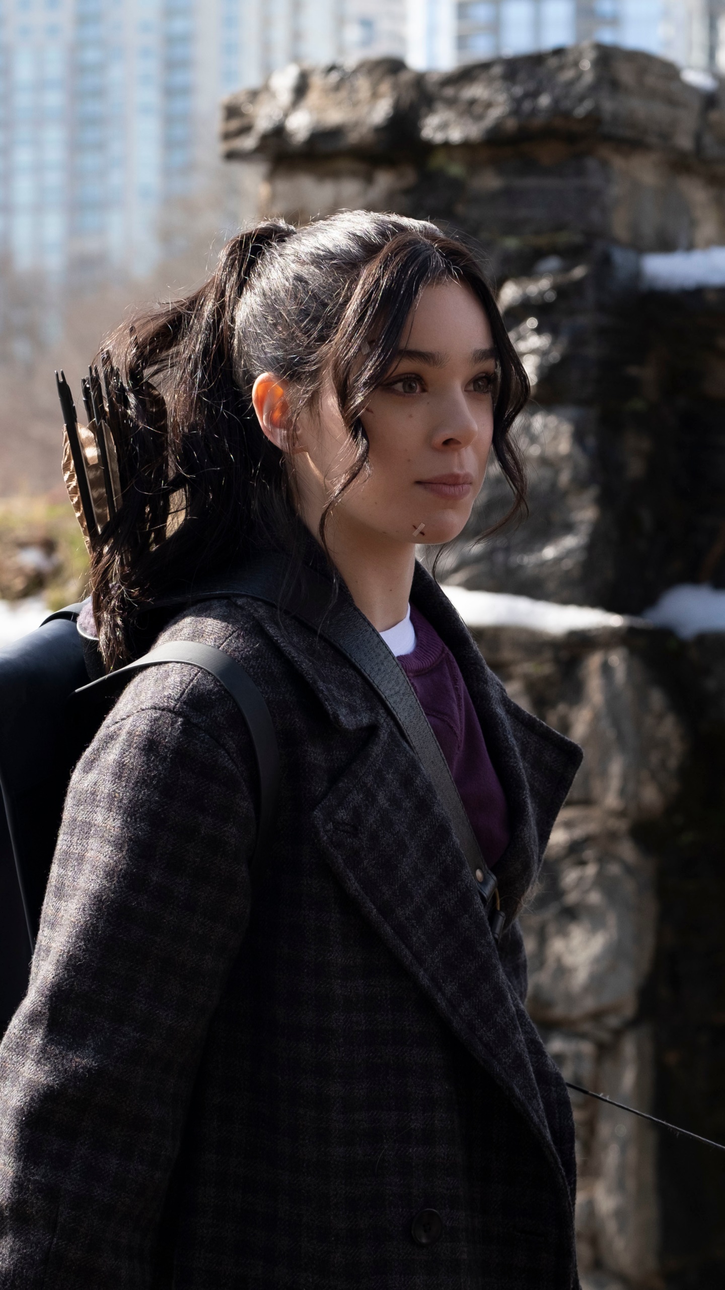 TV Show Hawkeye, Hailee Steinfeld, Kate Bishop, 1440x2560, Phone HD Wallpaper