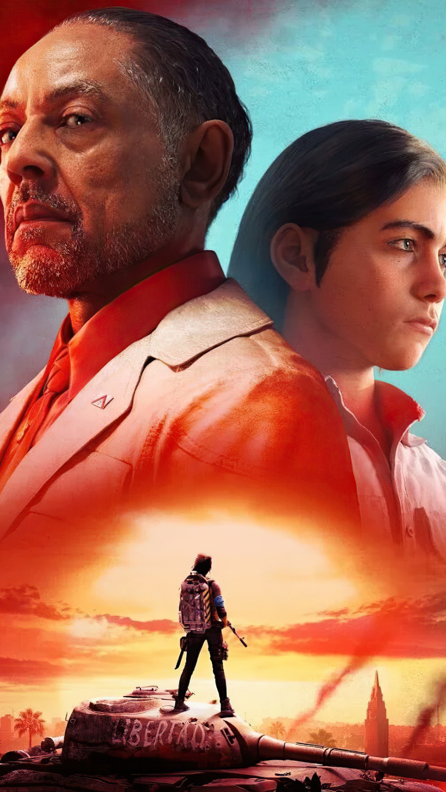 Video Game Far Cry 6, Diego Castillo, Antón Castillo, 1440x2560, Phone HD Wallpaper