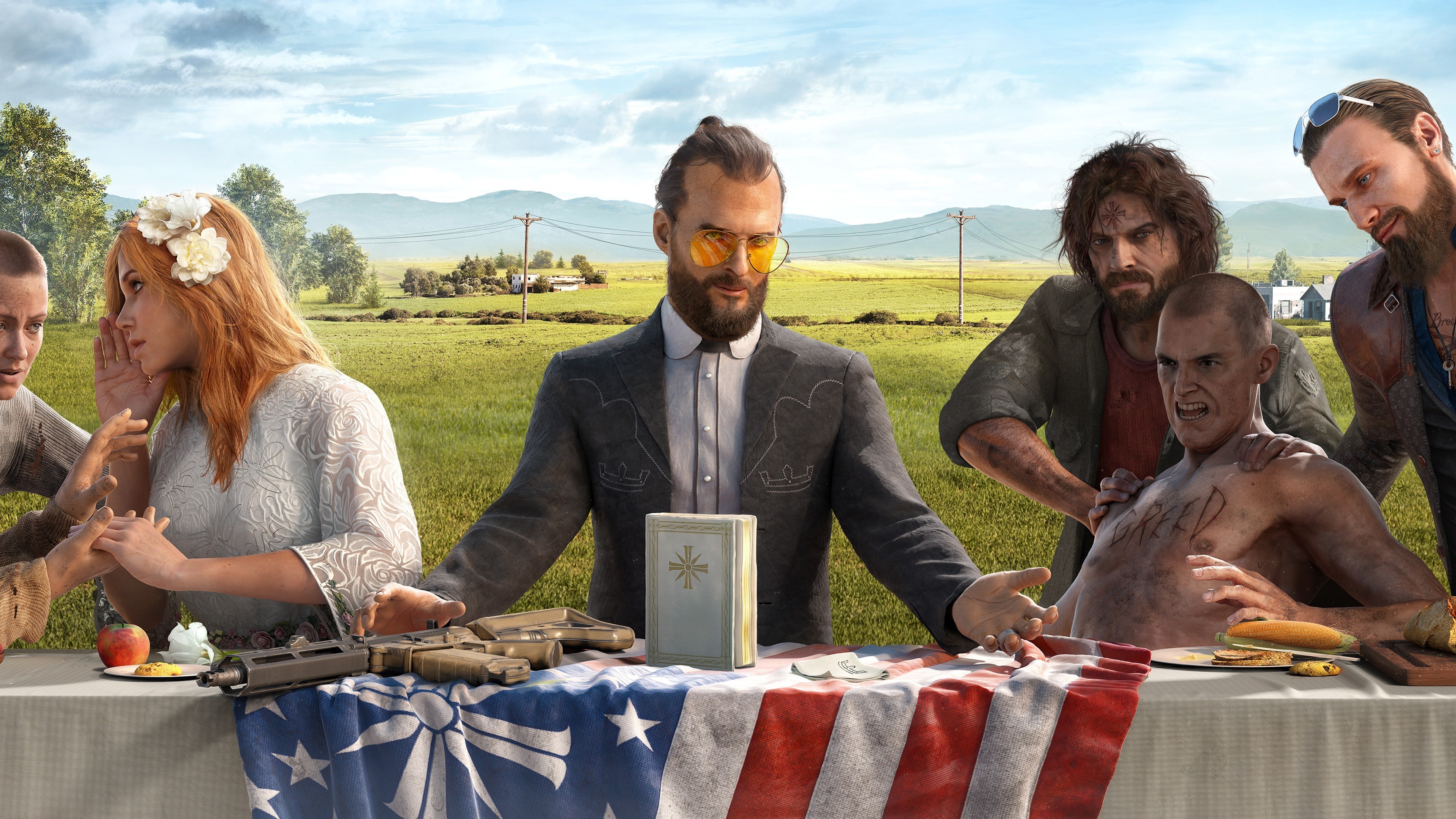 Far Cry 5, screenshot, Paris Game Week, 4k, HD Wallpaper
