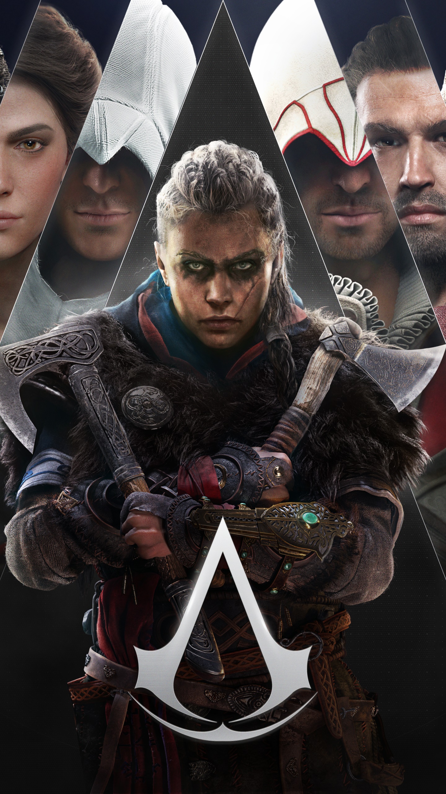 Video Game Assassins Creed, Eivor (Assassins Creed), 1440x2560, Phone HD Wallpaper