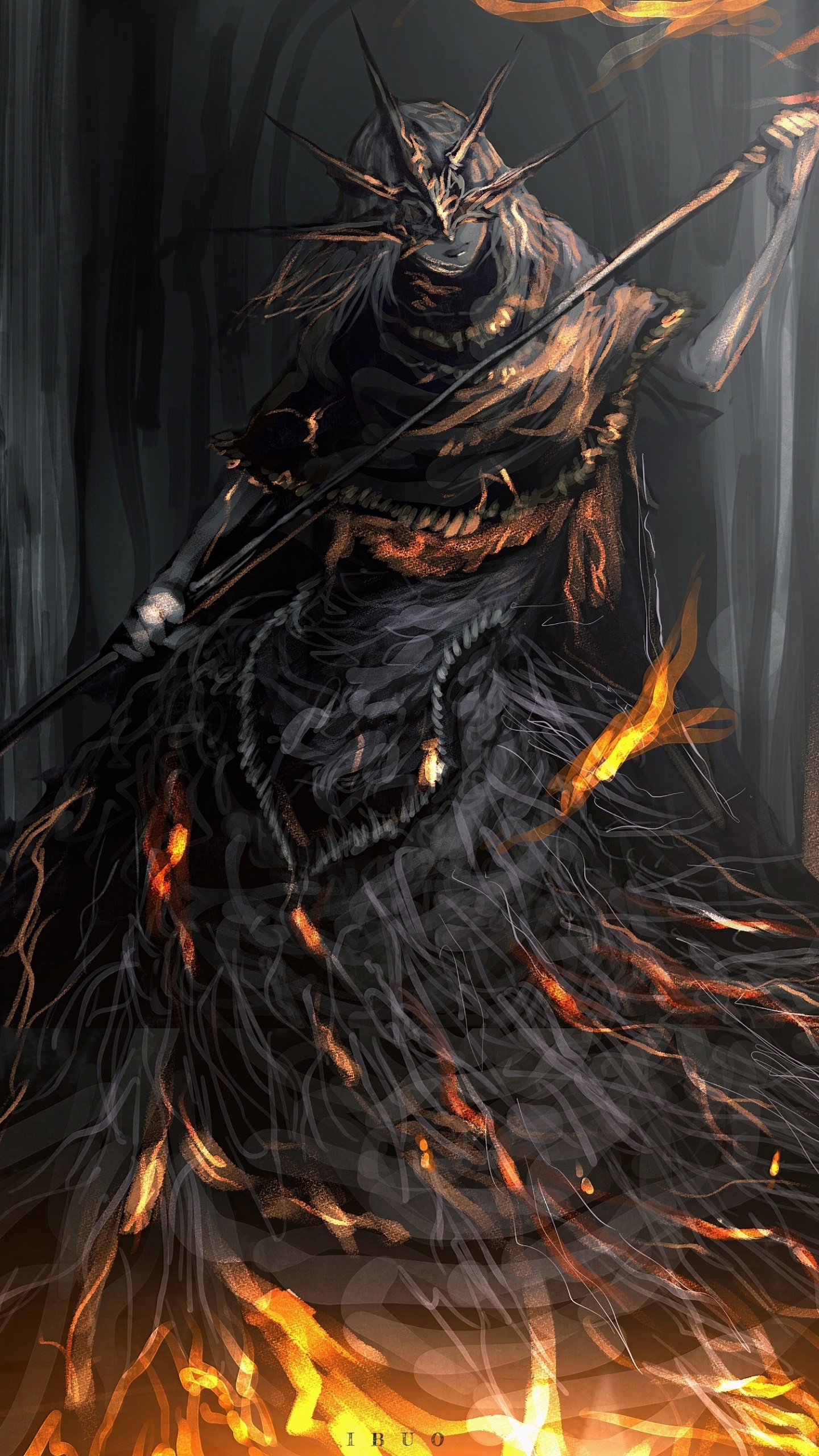 Video Game Dark Souls III, Aldrich (Dark Souls), 1440x2560, Phone HD Wallpaper