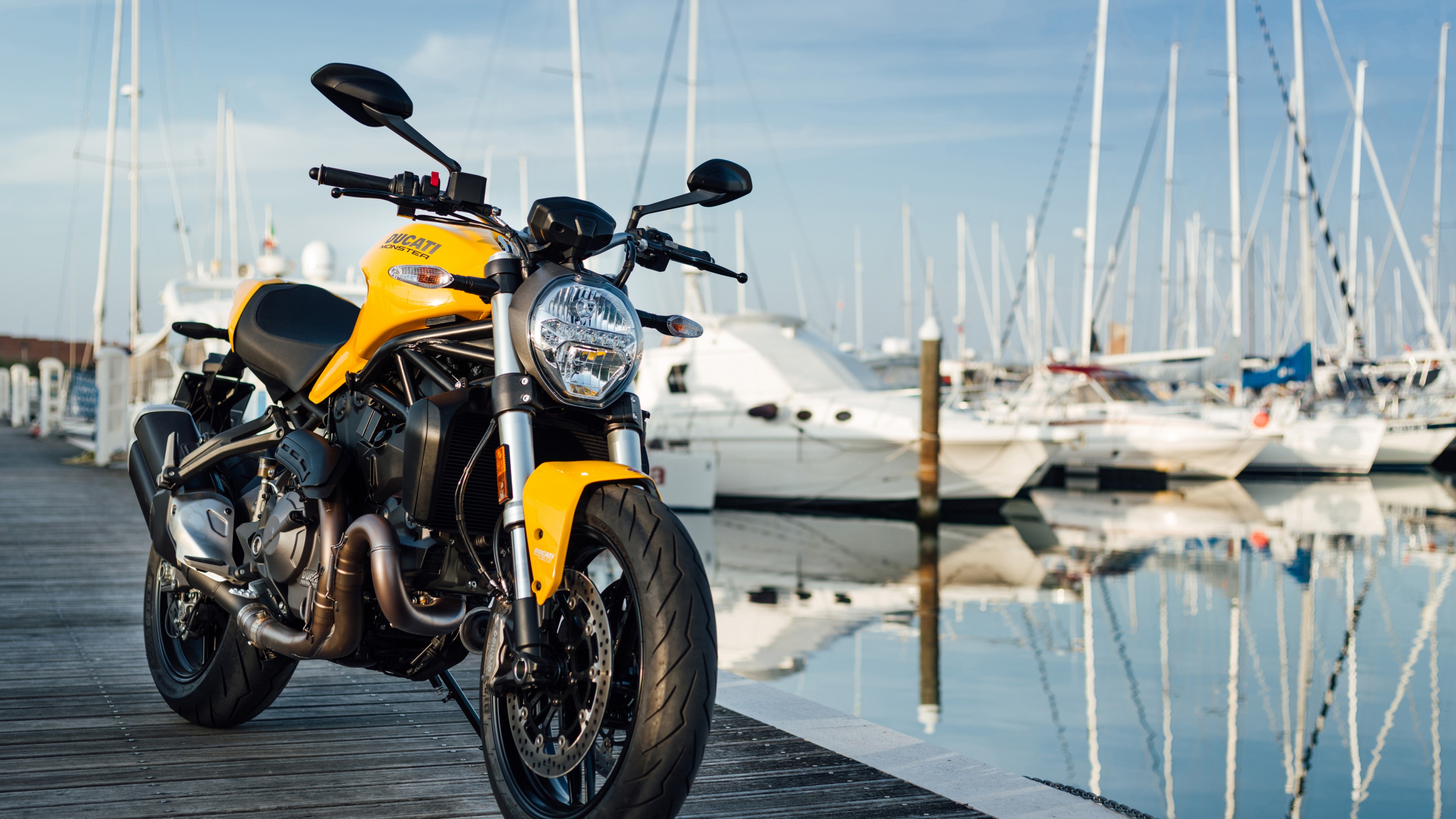 Ducati Monster 821, 2018 Bikes, 4k, HD Wallpaper