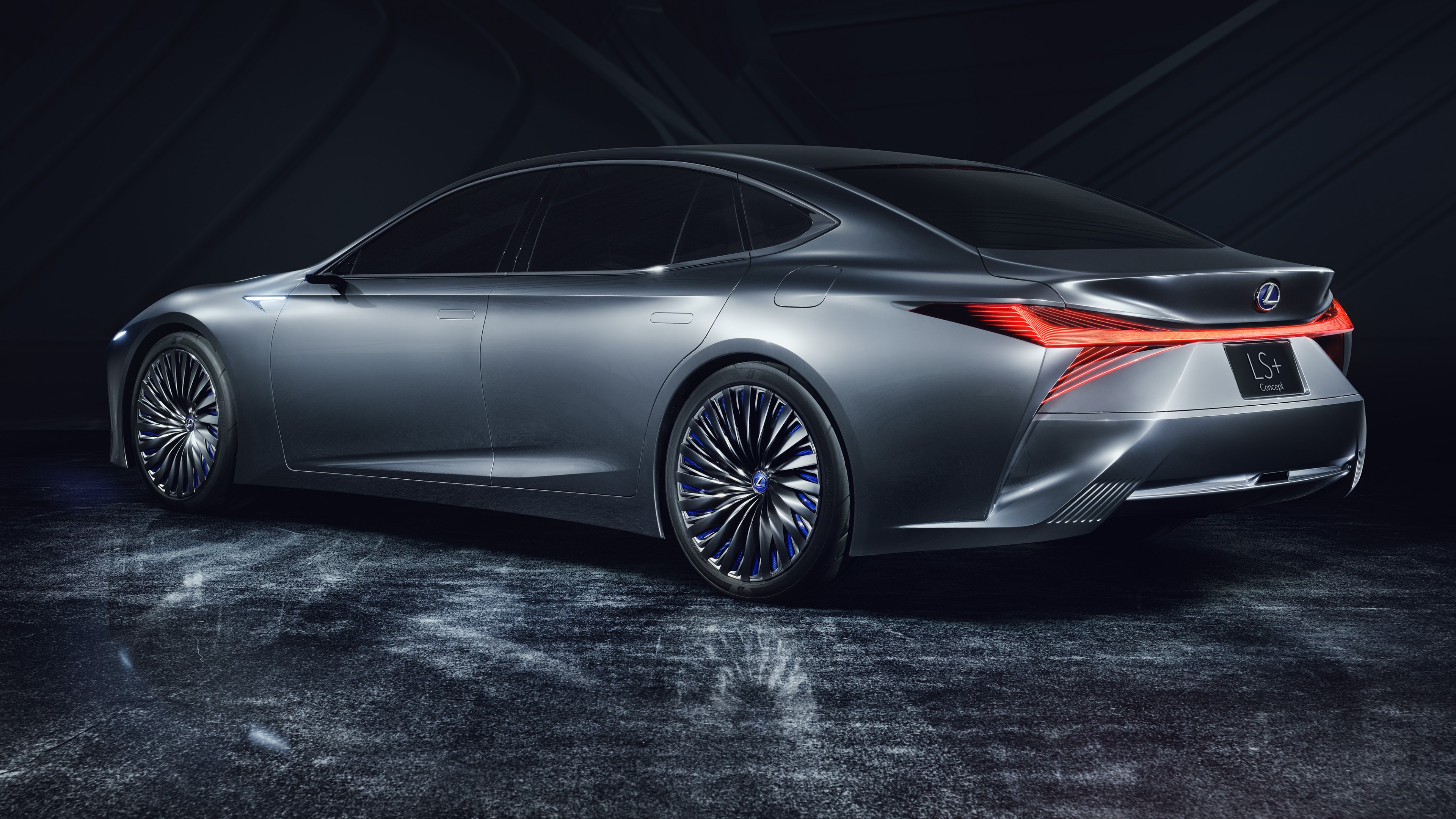 Lexus LS+, 4k, HD Wallpaper