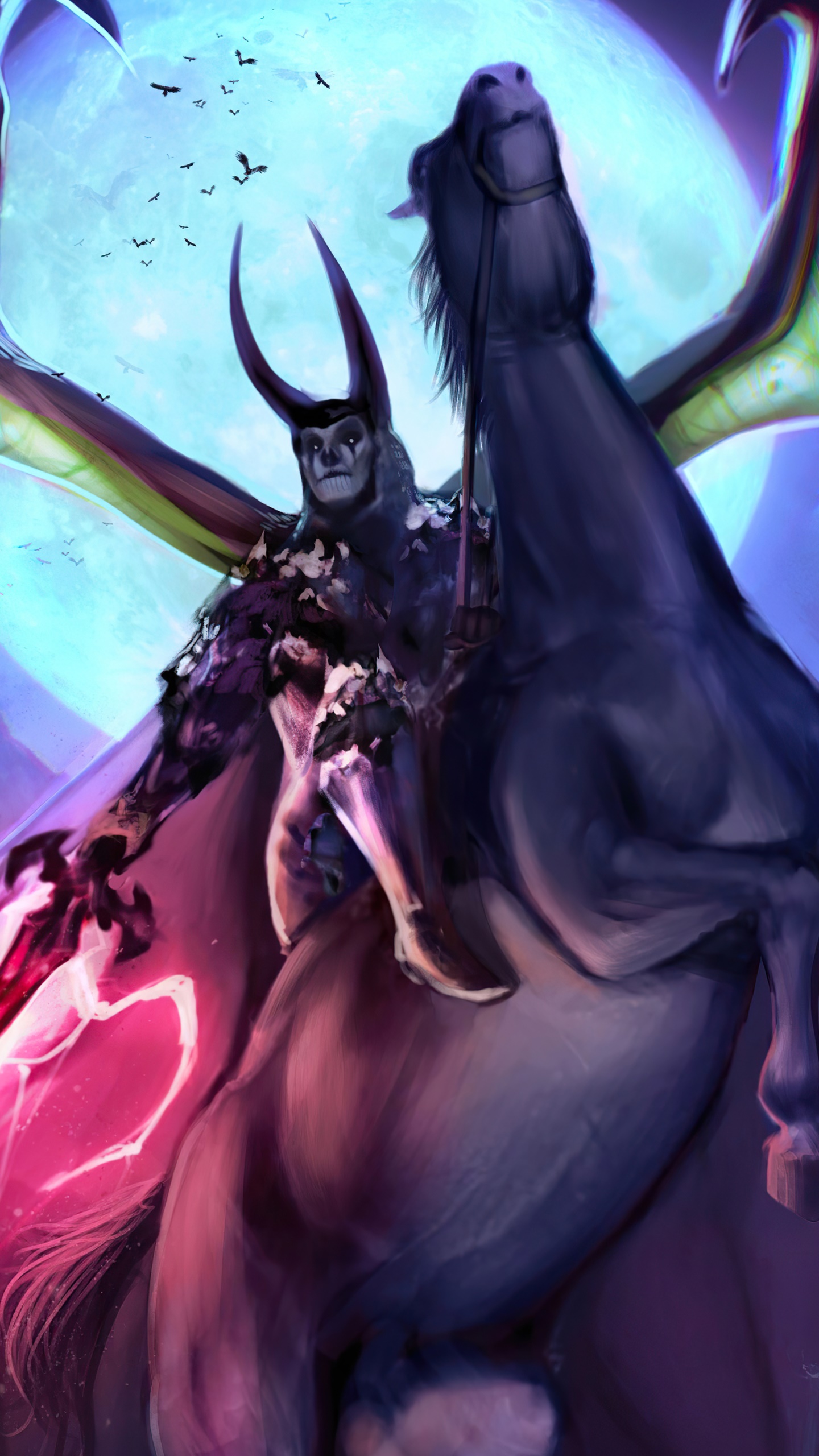 Fantasy Demon, Creature, Warrior, 1440x2560, Phone HD Wallpaper