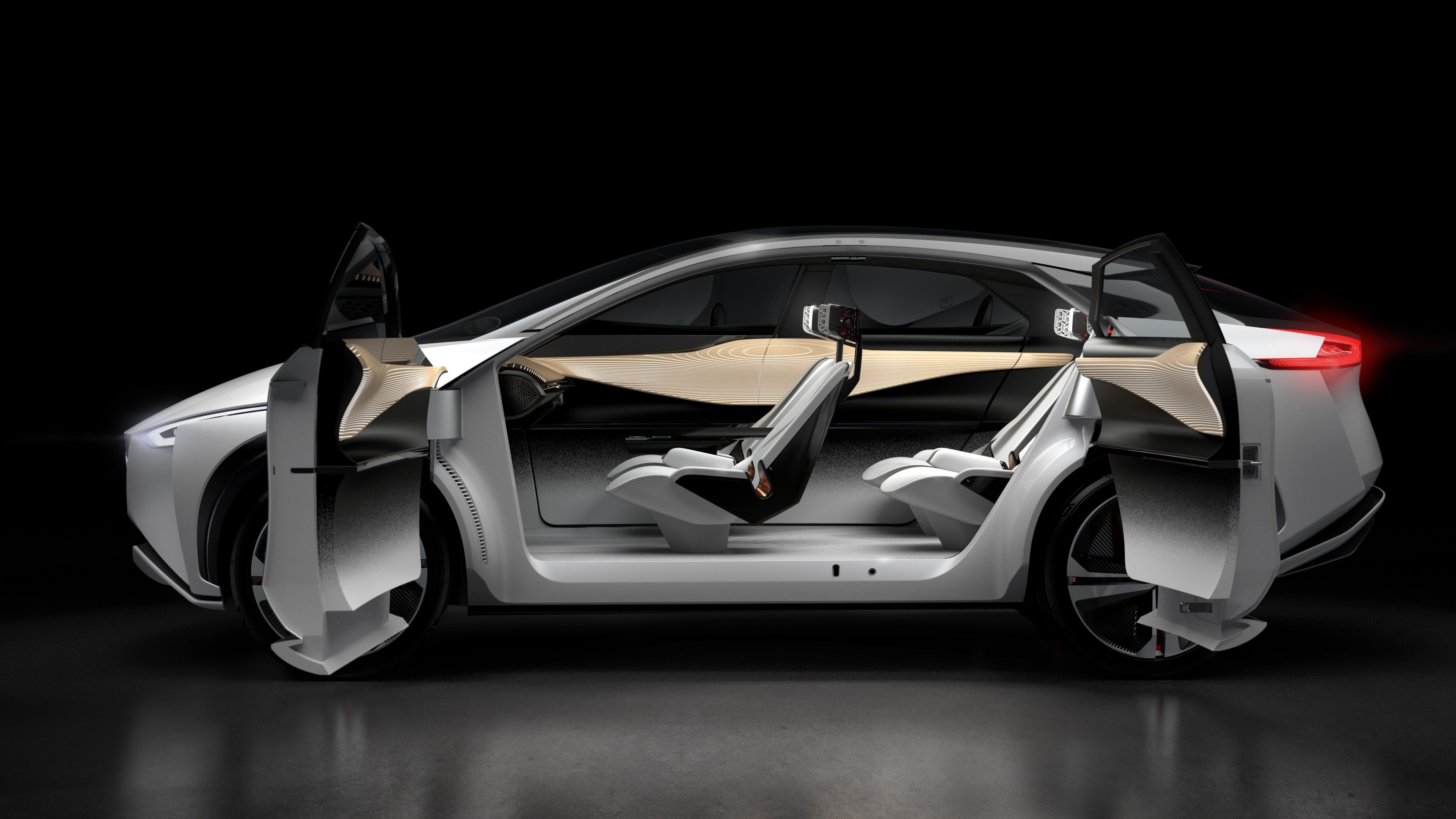 Nissan IMx, electric car, interior, 4K, HD Wallpaper