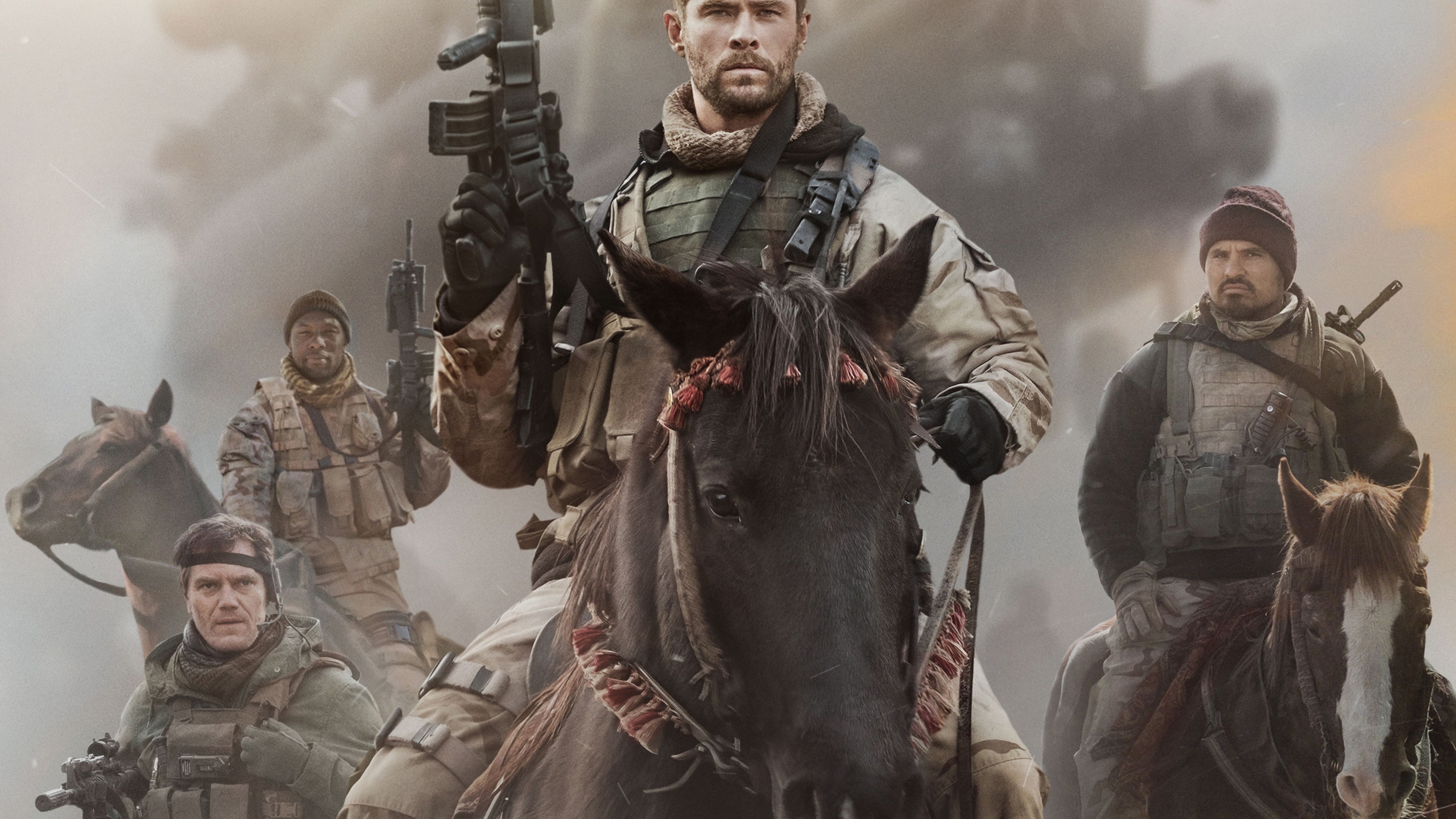 12 Strong, Chris Hemsworth, 4k, HD Wallpaper