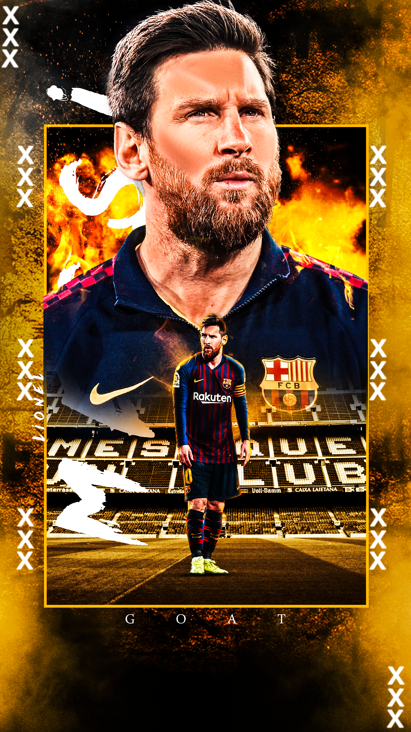 Sports Lionel Messi, FC Barcelona, 1440x2560, Phone HD Wallpaper