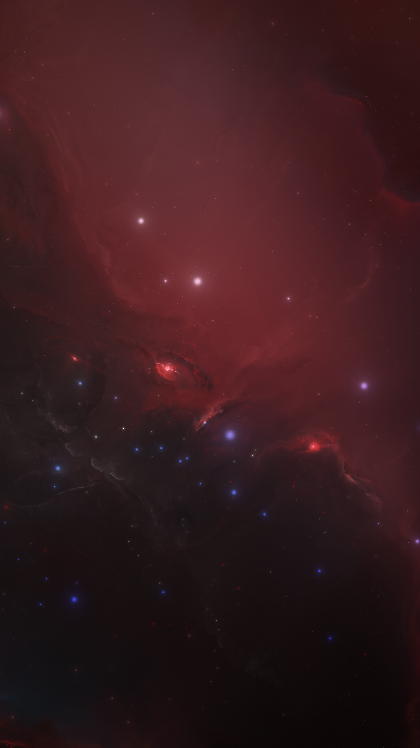 Sci Fi Nebula, 1440x2560, Phone HD Wallpaper