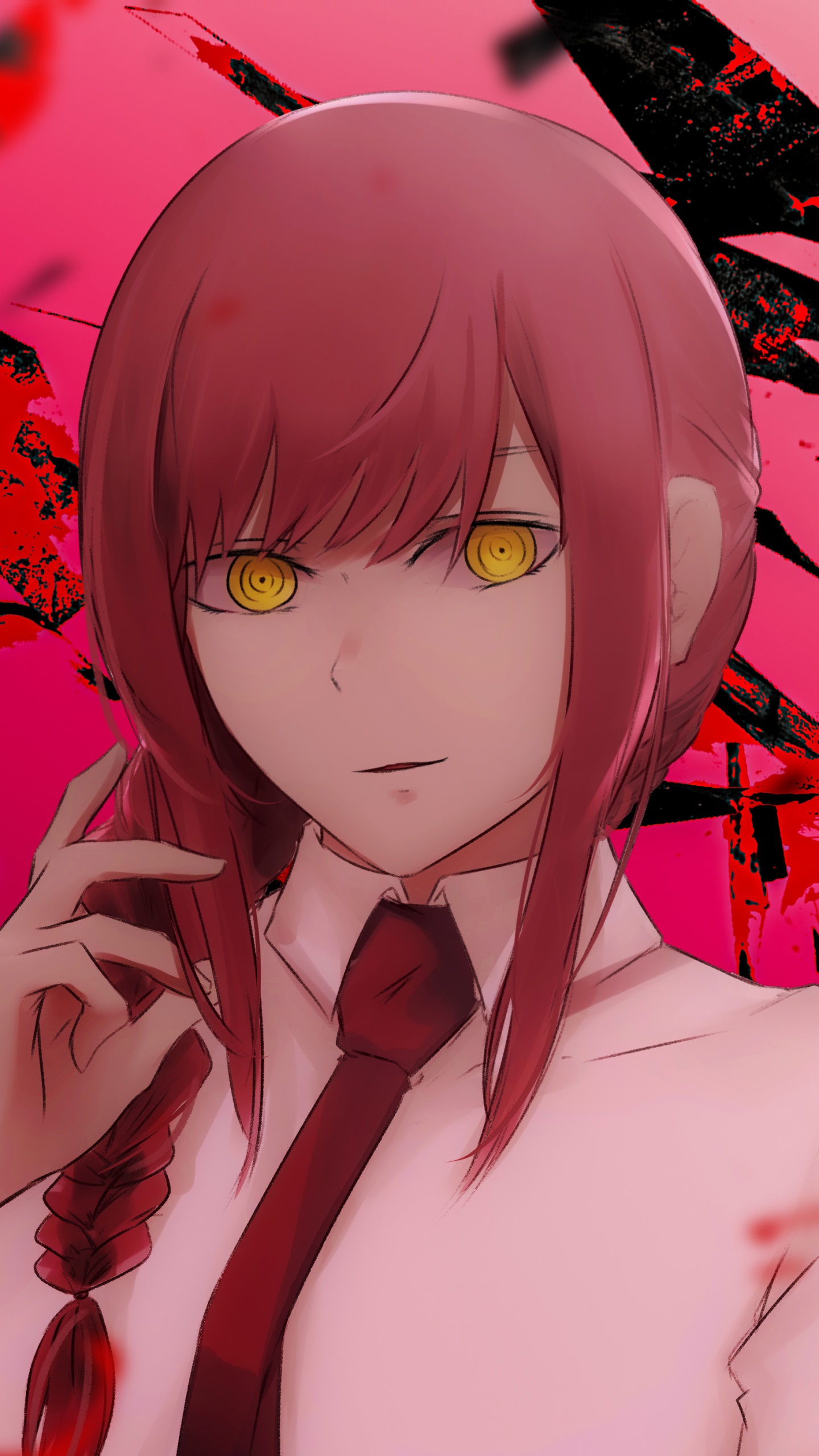 Anime Chainsaw Man, Makima (Chainsaw Man), 1440x2560, Phone HD Wallpaper