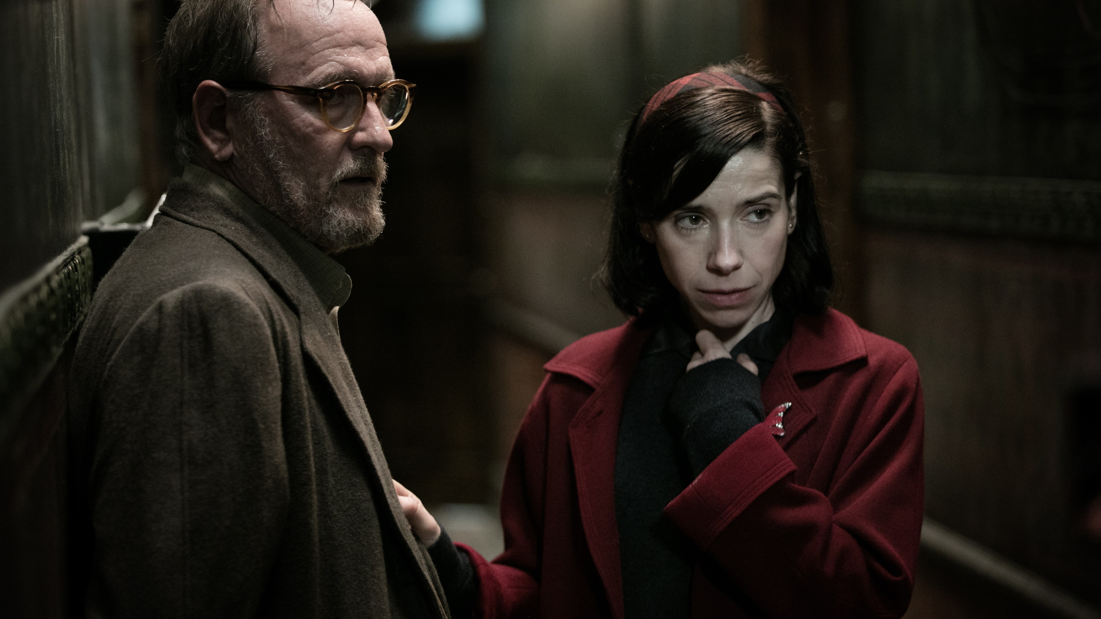The Shape of Water, Sally Hawkins, Richard Jenkins, 4K, HD Wallpaper
