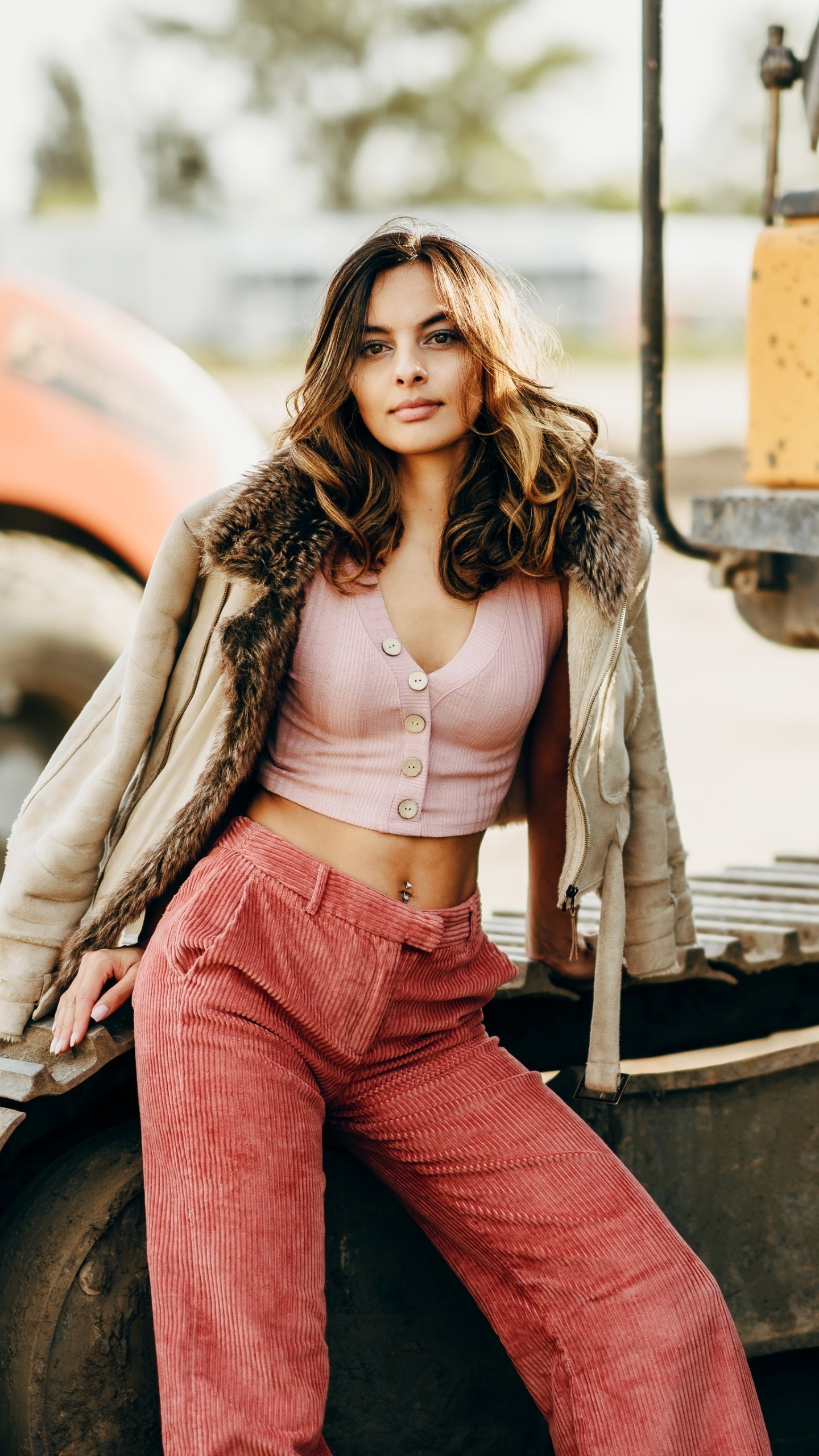 Women Model, Brunette, 1440x2560, Phone HD Wallpaper