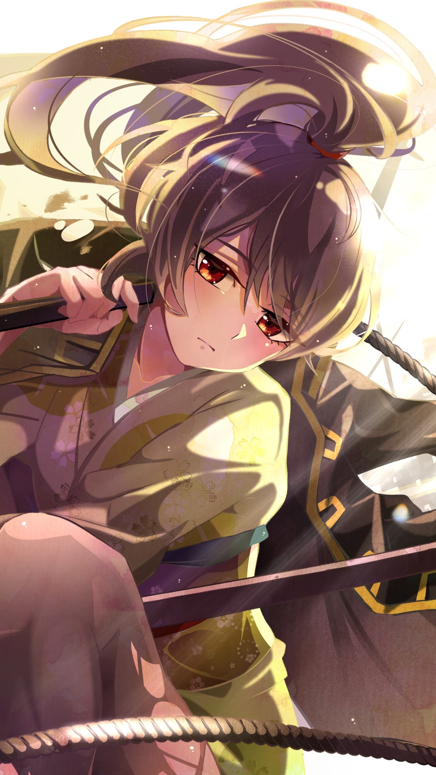 Anime Gintama, Okita Sougo, 1440x2560, Phone HD Wallpaper