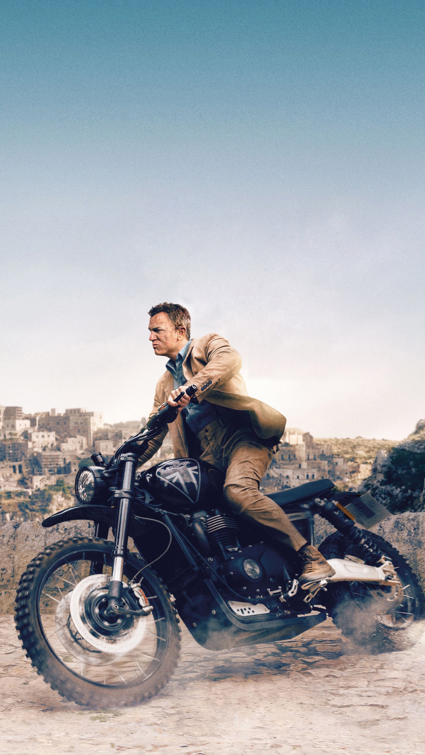 Movie No Time to Die, James Bond, Daniel Craig, 1440x2560, Phone HD Wallpaper