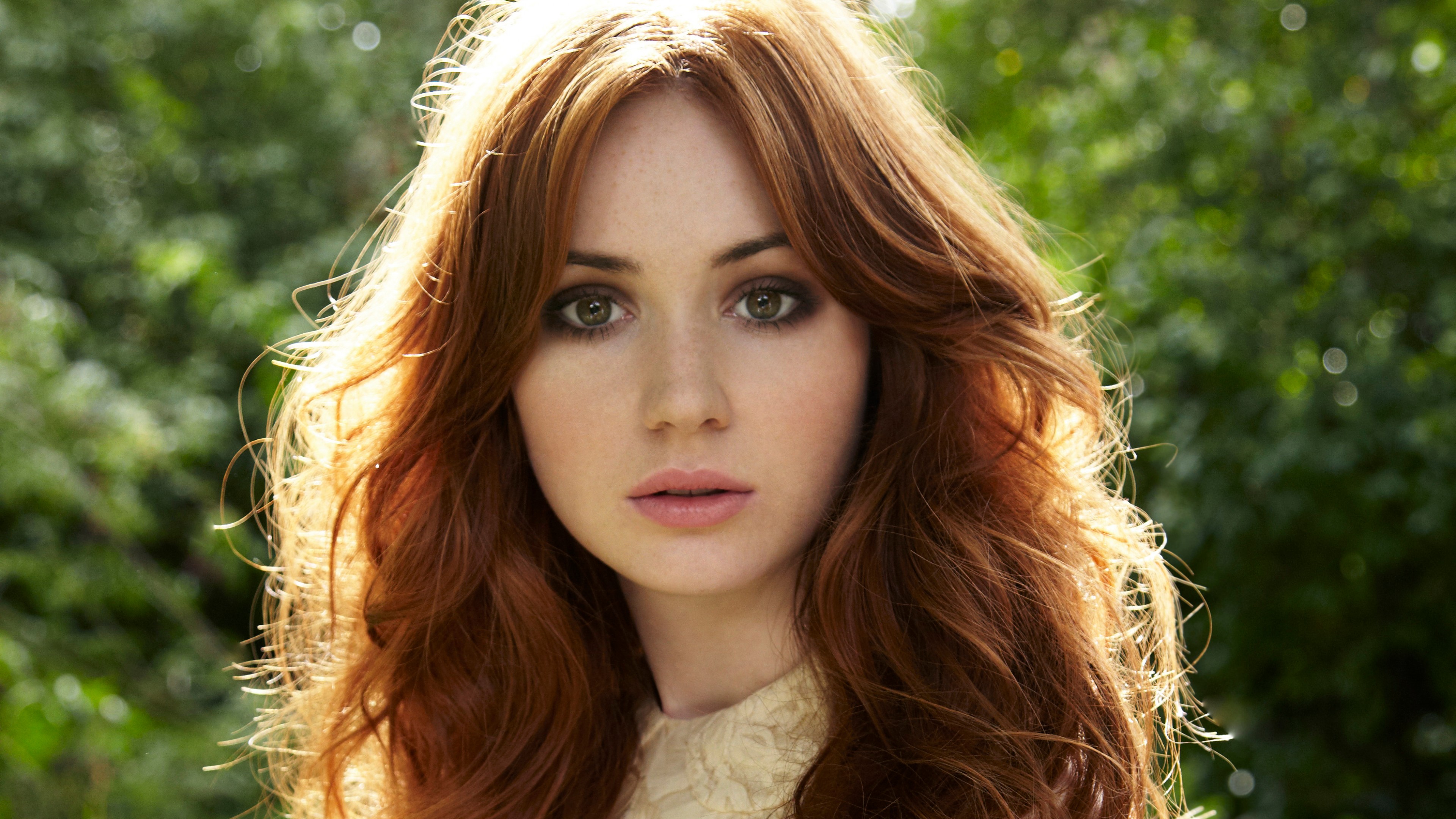 Karen Gillan, portrait, 4k, HD Wallpaper