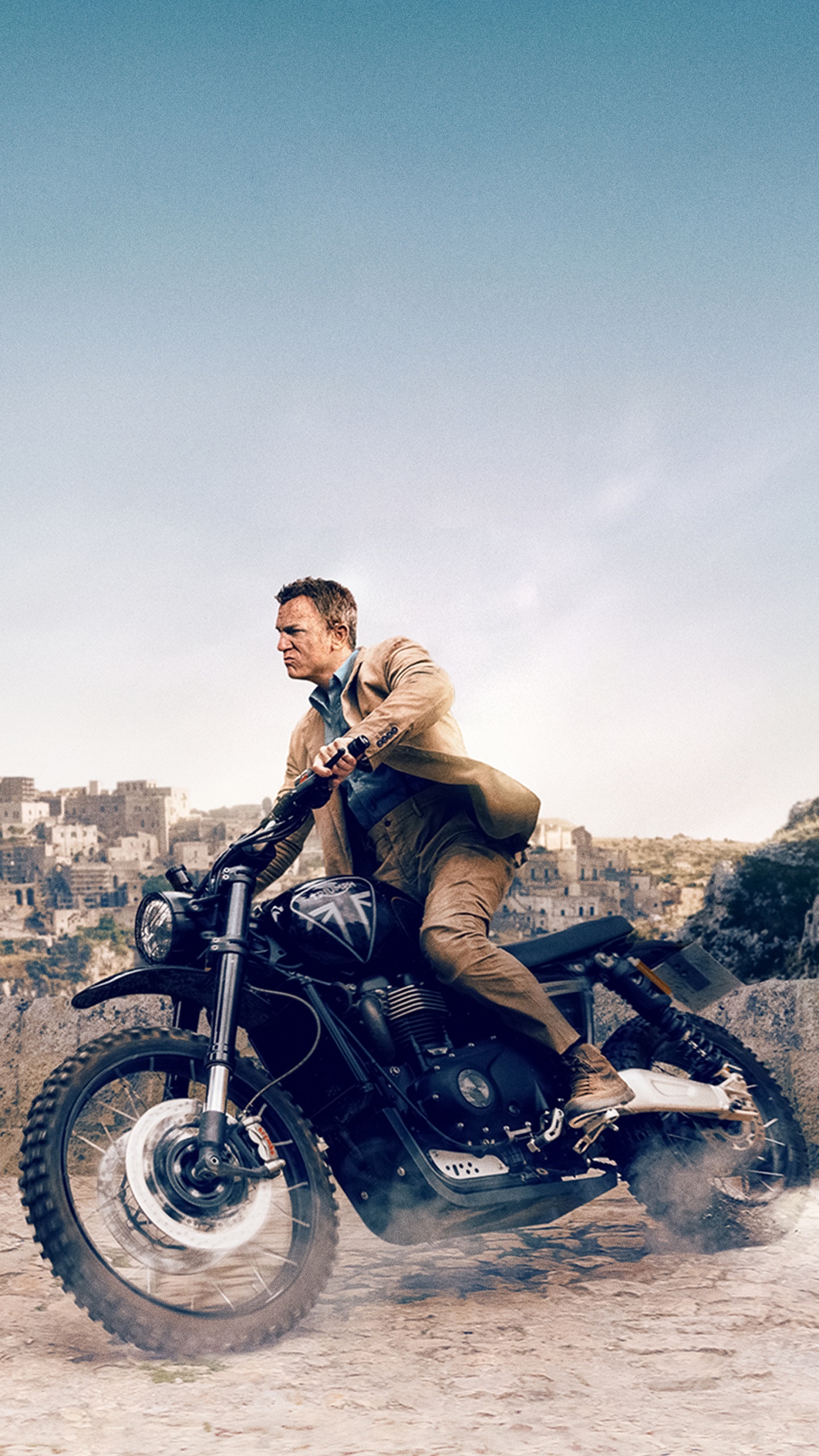 Movie No Time to Die, James Bond, Daniel Craig, 1440x2560, Phone HD Wallpaper