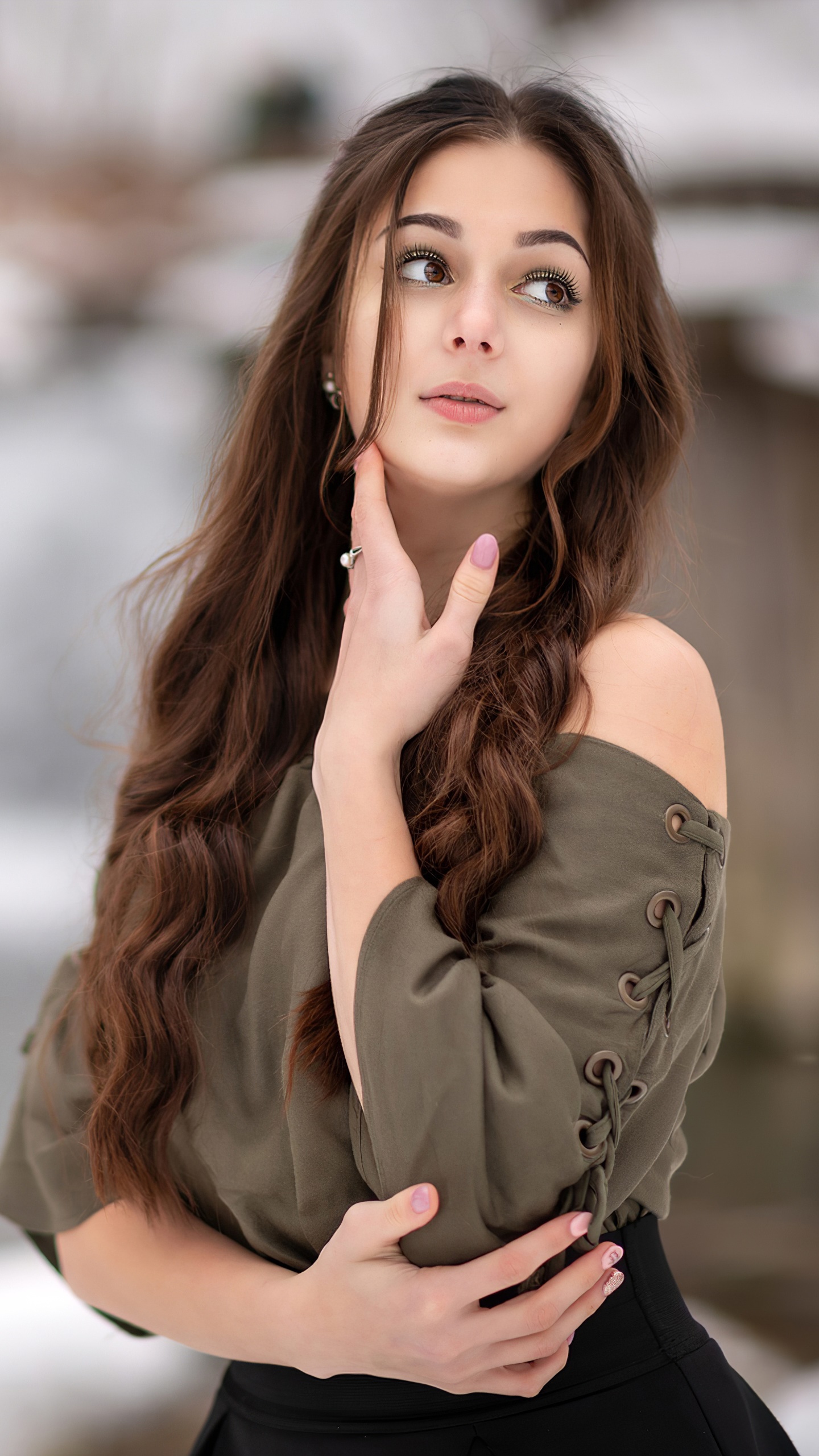 Women Model, 1440x2560, Phone HD Wallpaper