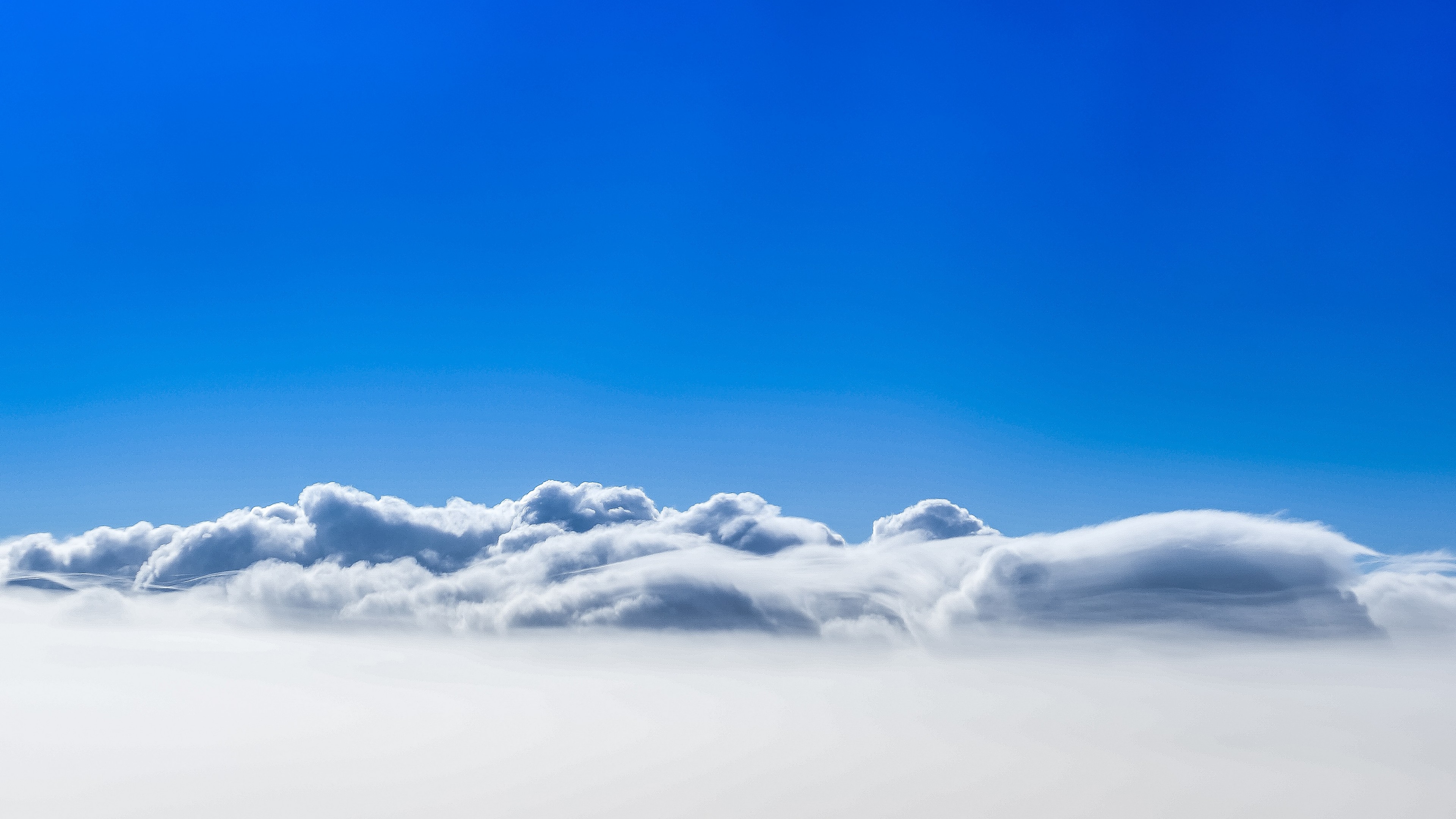 clouds, sky, 4k, HD Wallpaper